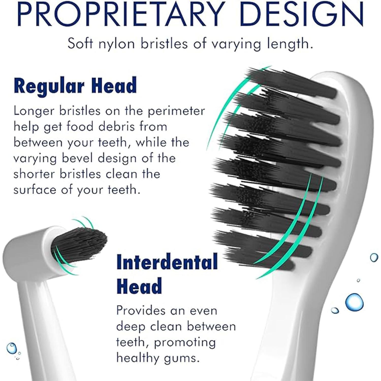Cepillo de Dientes Eléctrico Sonic-FX Solo Blanco 3 Modos
