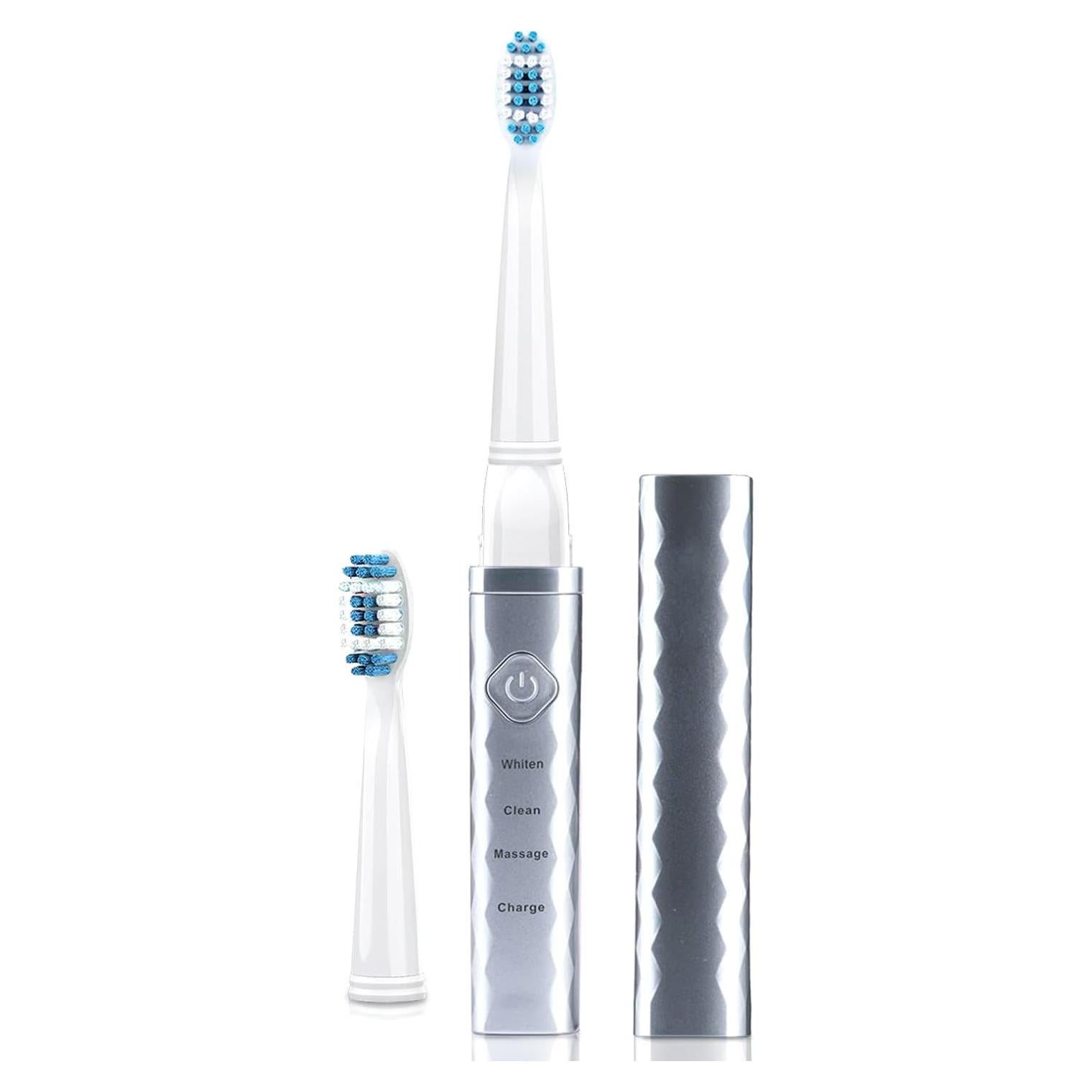 Cepillo de Dientes Sónico Recargable Pop Sonic Plata USB