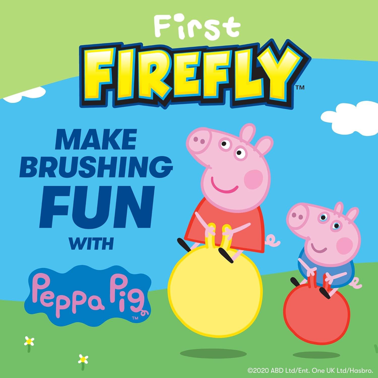 Cepillo de Dientes Peppa Pig Firefly First con Temporizador Iluminado