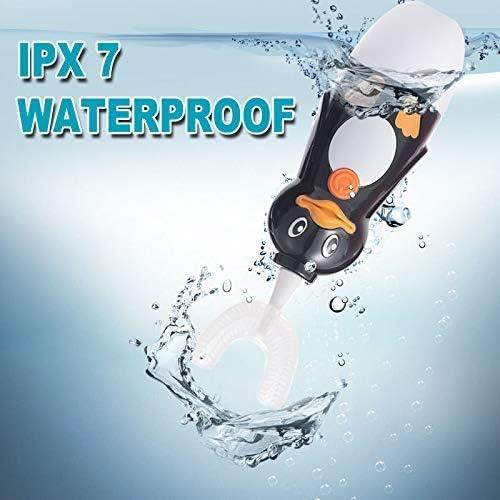 Cepillo de dientes eléctrico Caromolly U+2 para niños 2-6 años