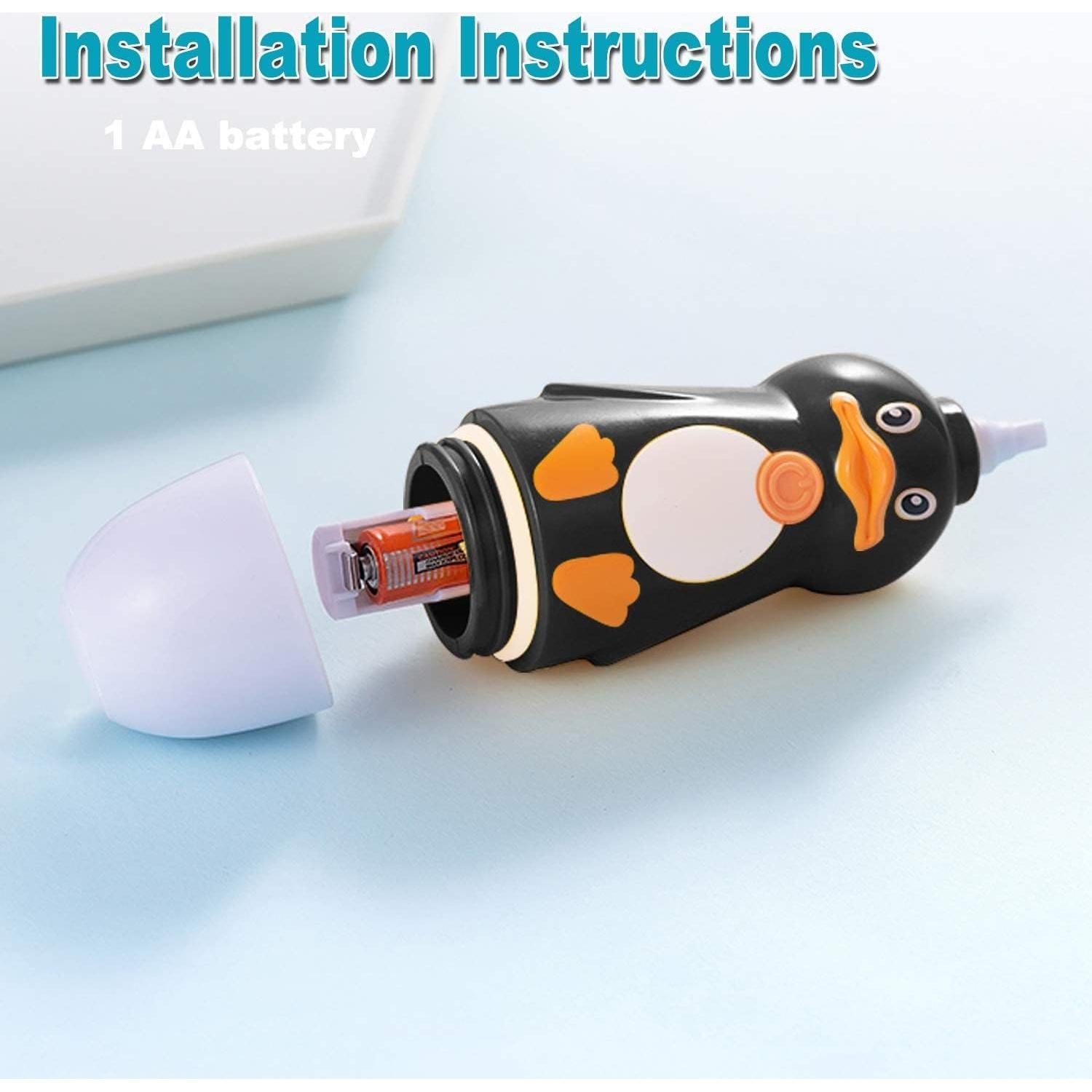 Cepillo de dientes eléctrico Caromolly U+2 para niños 2-6 años