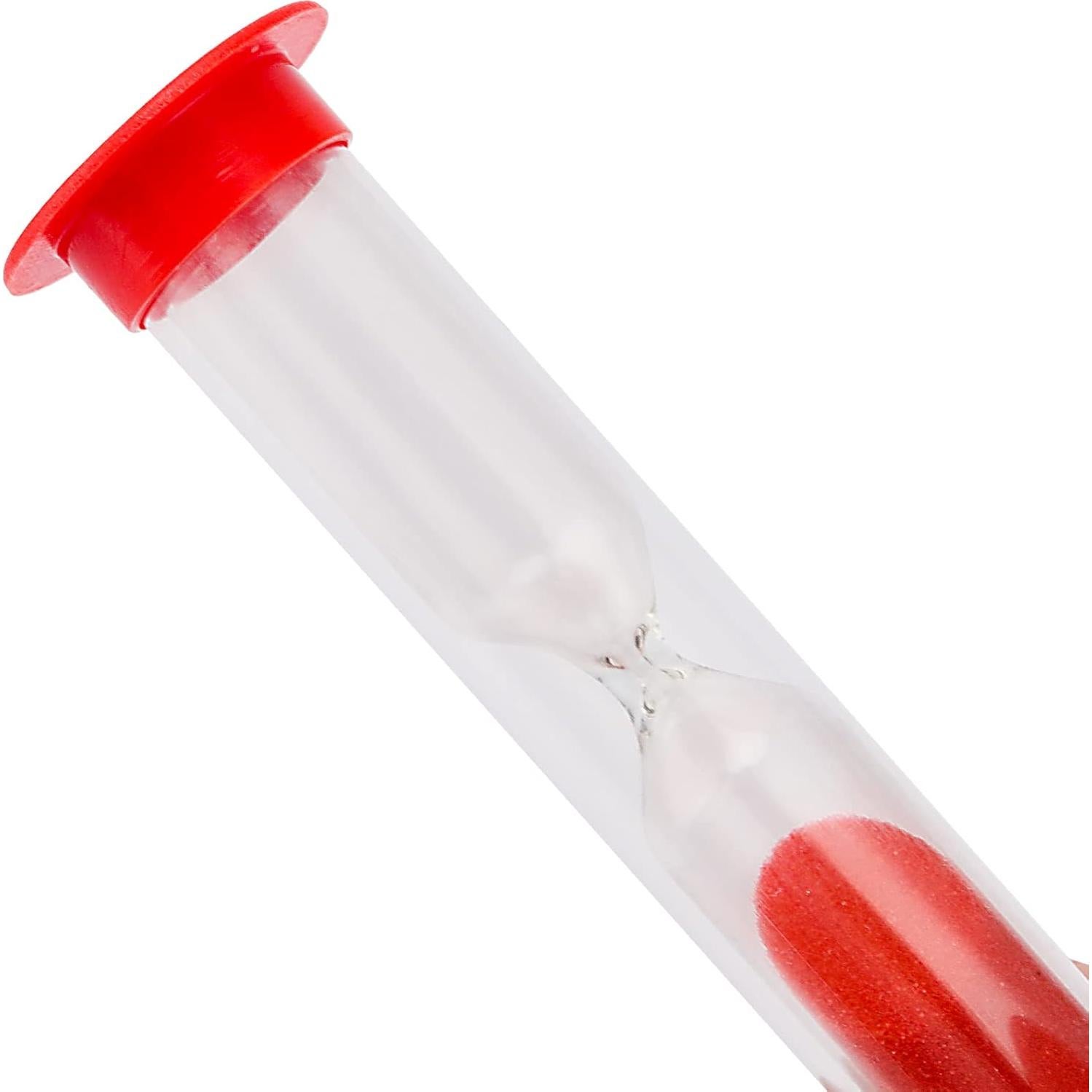 Temporizadores de Arena SINJEUN 50 Pcs 1 Minuto Plástico Colores