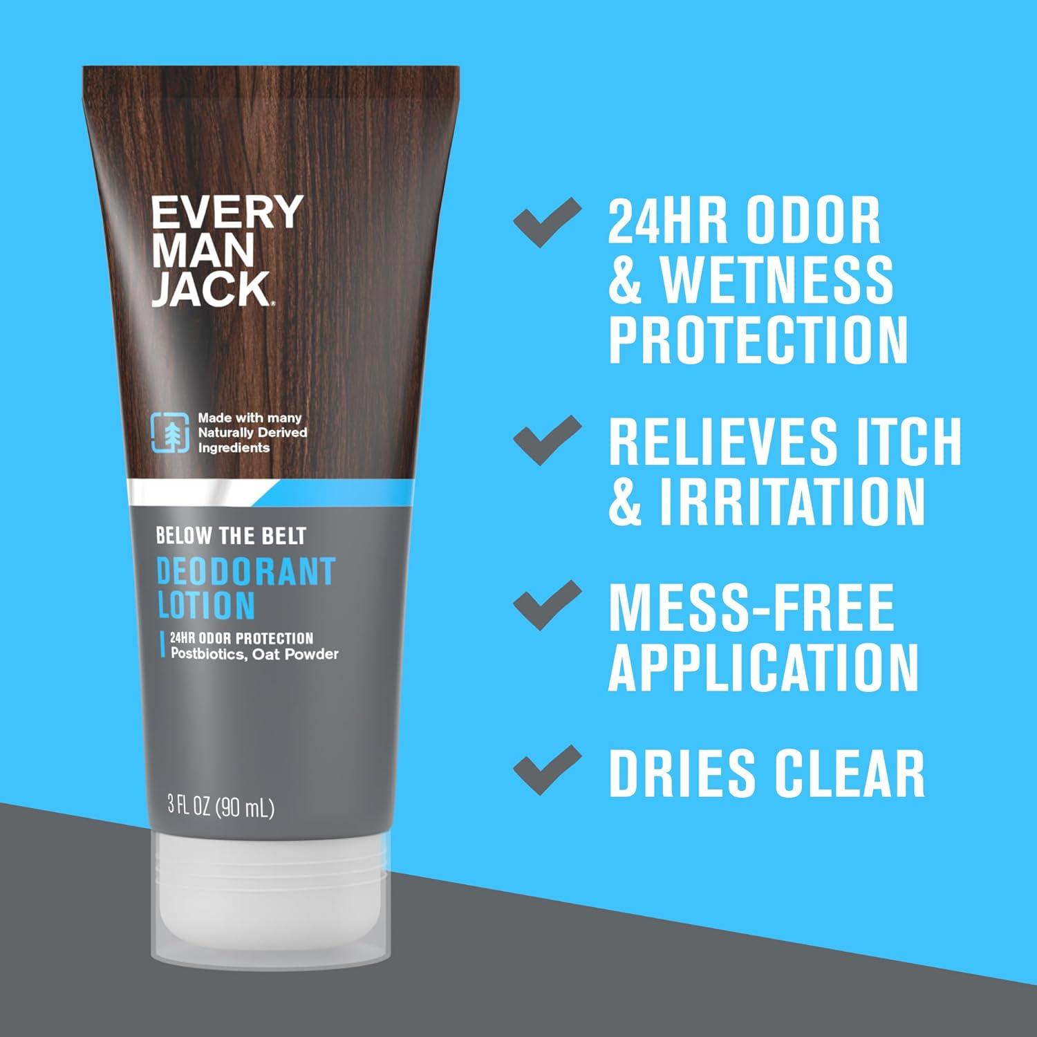 Desodorante para Hombres Every Man Jack - Sin Aluminio 85g