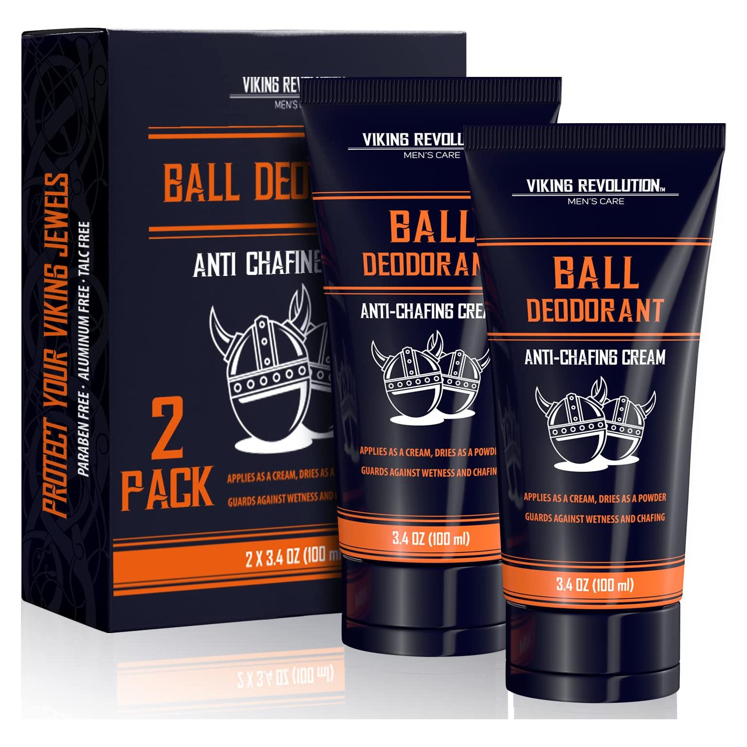 Desodorante para Hombres Viking Revolution 96g - Crema Anti Rozaduras