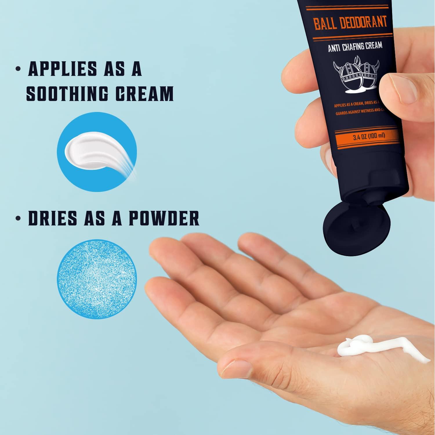 Desodorante para Hombres Viking Revolution 96g - Crema Anti Rozaduras