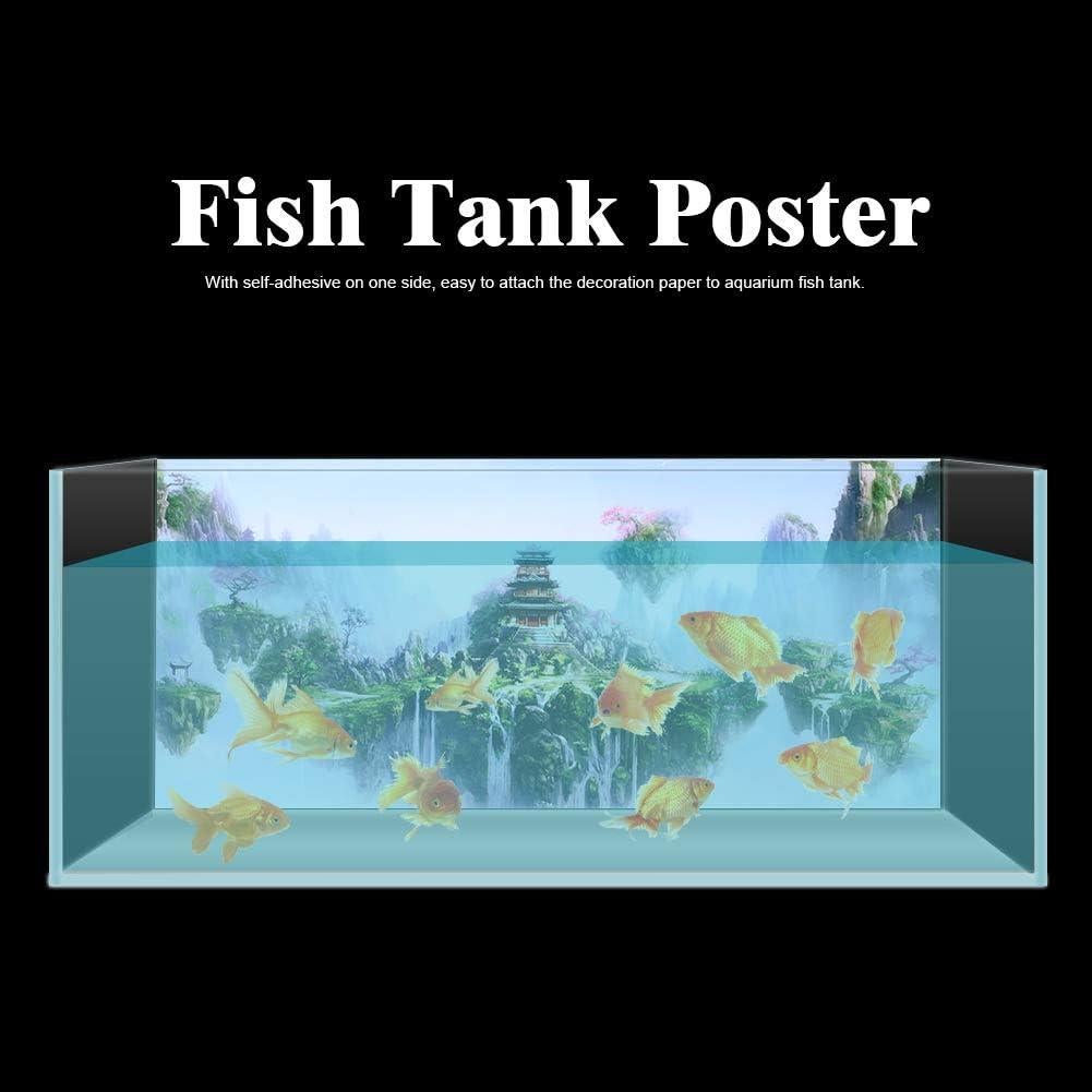 Póster para Acuario GLOGLOW 61x41cm PVC Impermeable