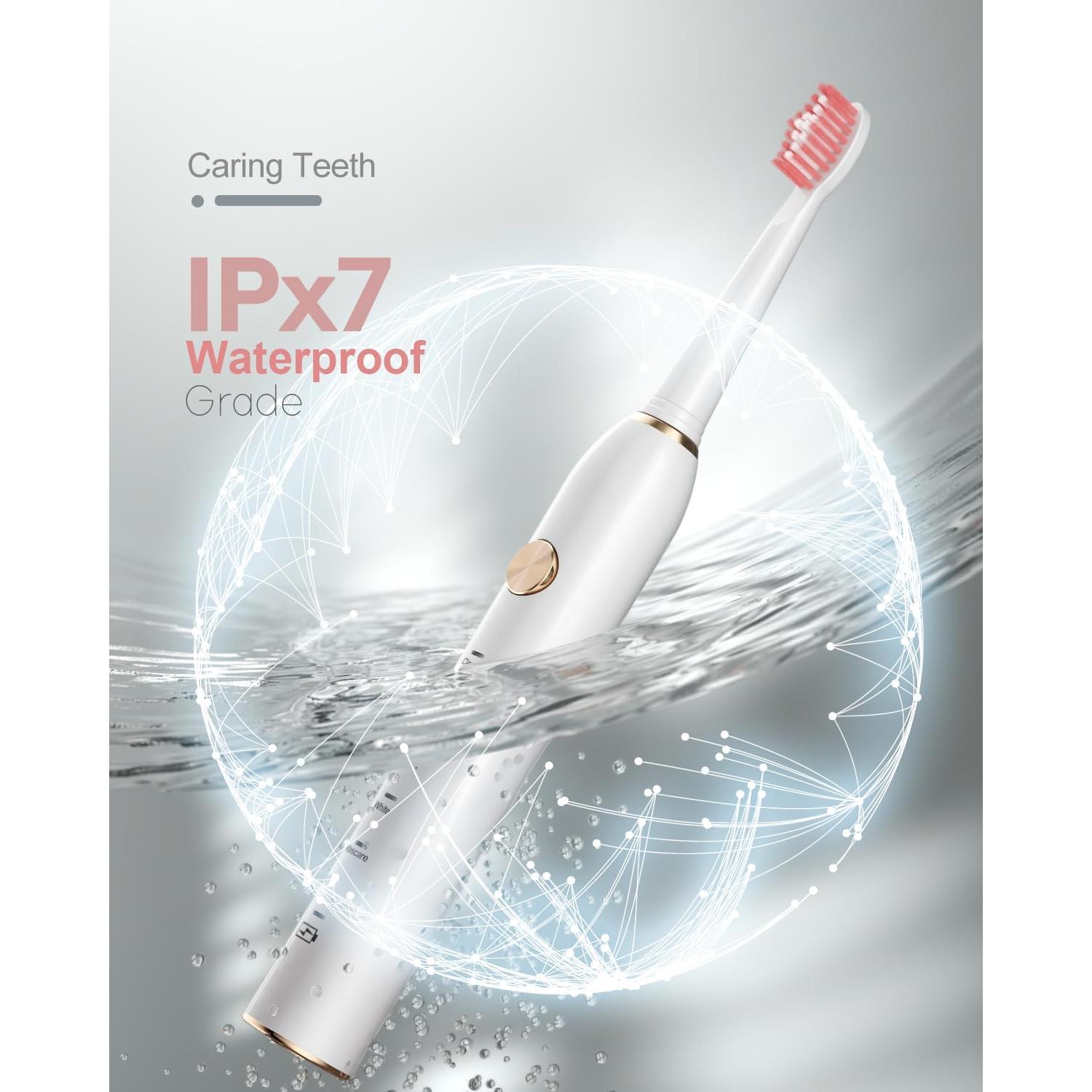 Cepillo de dientes eléctrico AJELU JP-ET-801-WHITE 38000VPM