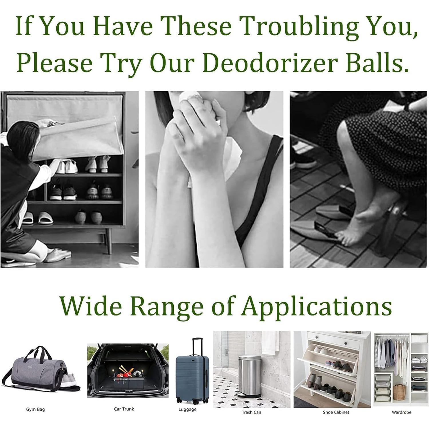 Bolas Desodorantes Genérico 8 Pcs para Zapatos y Armarios