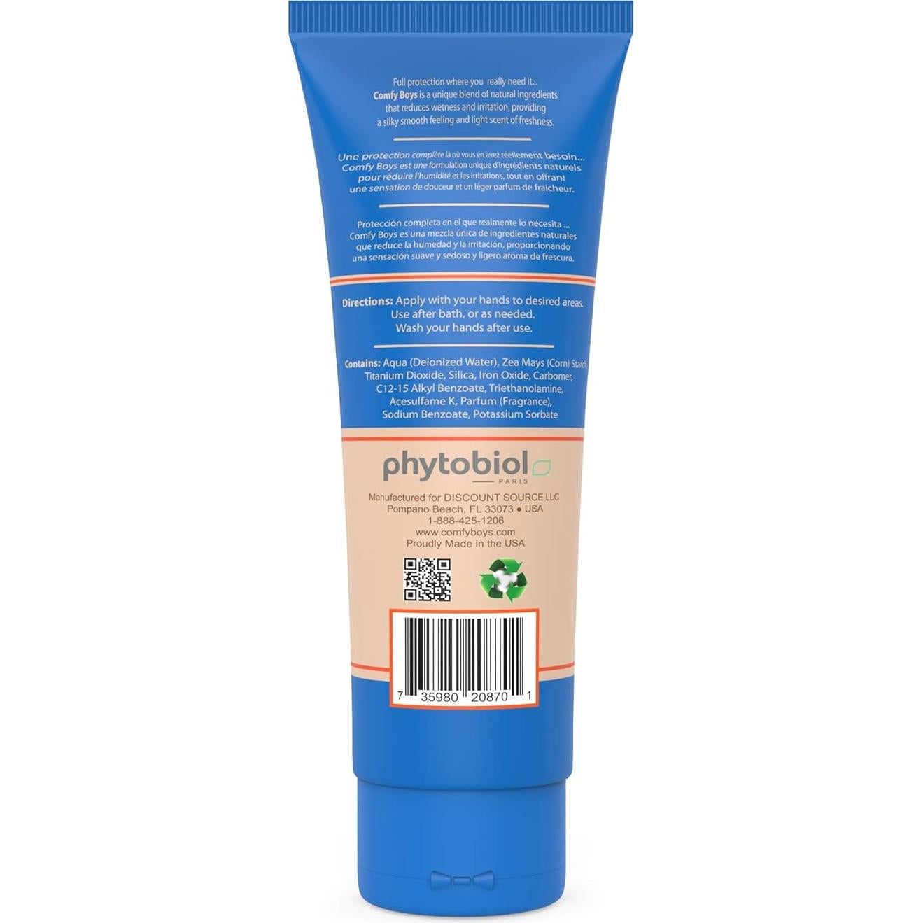 Desodorante Íntimo para Hombres Phytobiol Caramelo 142 g