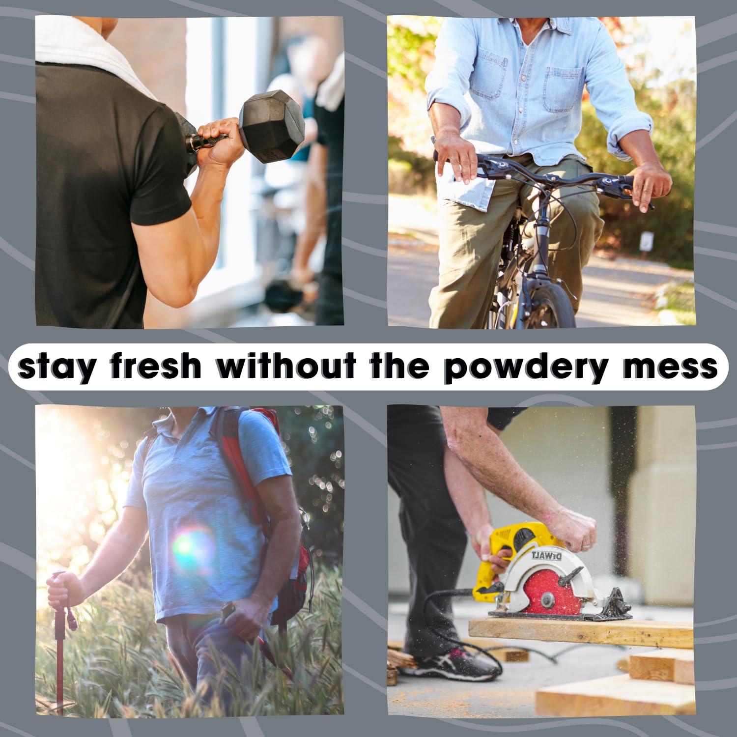 Fresh Body Loción Antirrozaduras para Hombres 15 Paquetes 0.07 oz