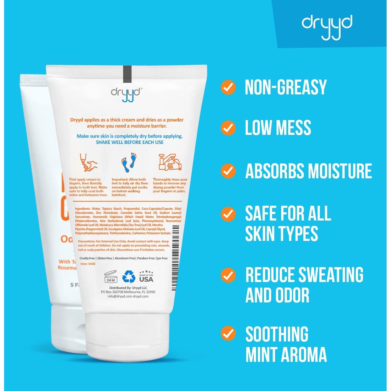 Spray Desodorante Tonificante para Testículos Dryyd 90g