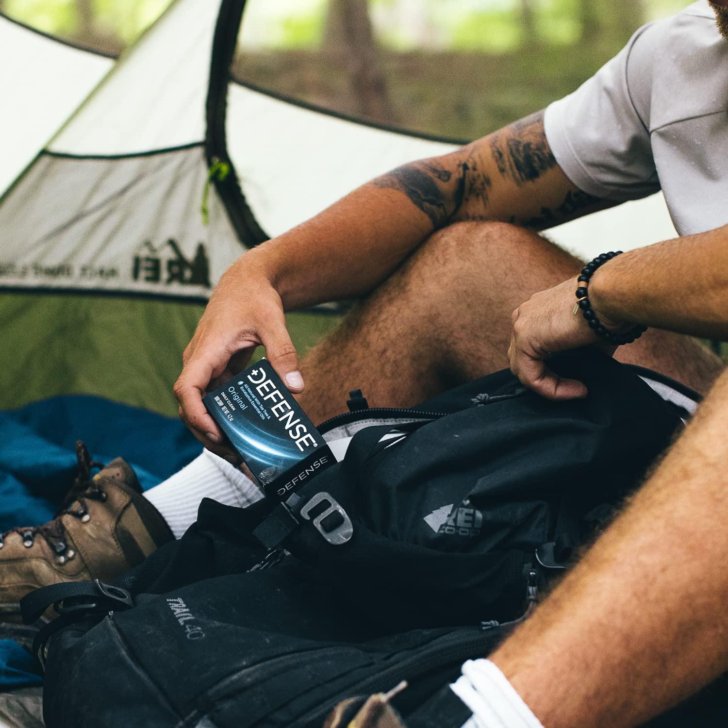 Jabón Natural Defense 120g - Aceite de Árbol de Té y Eucalipto