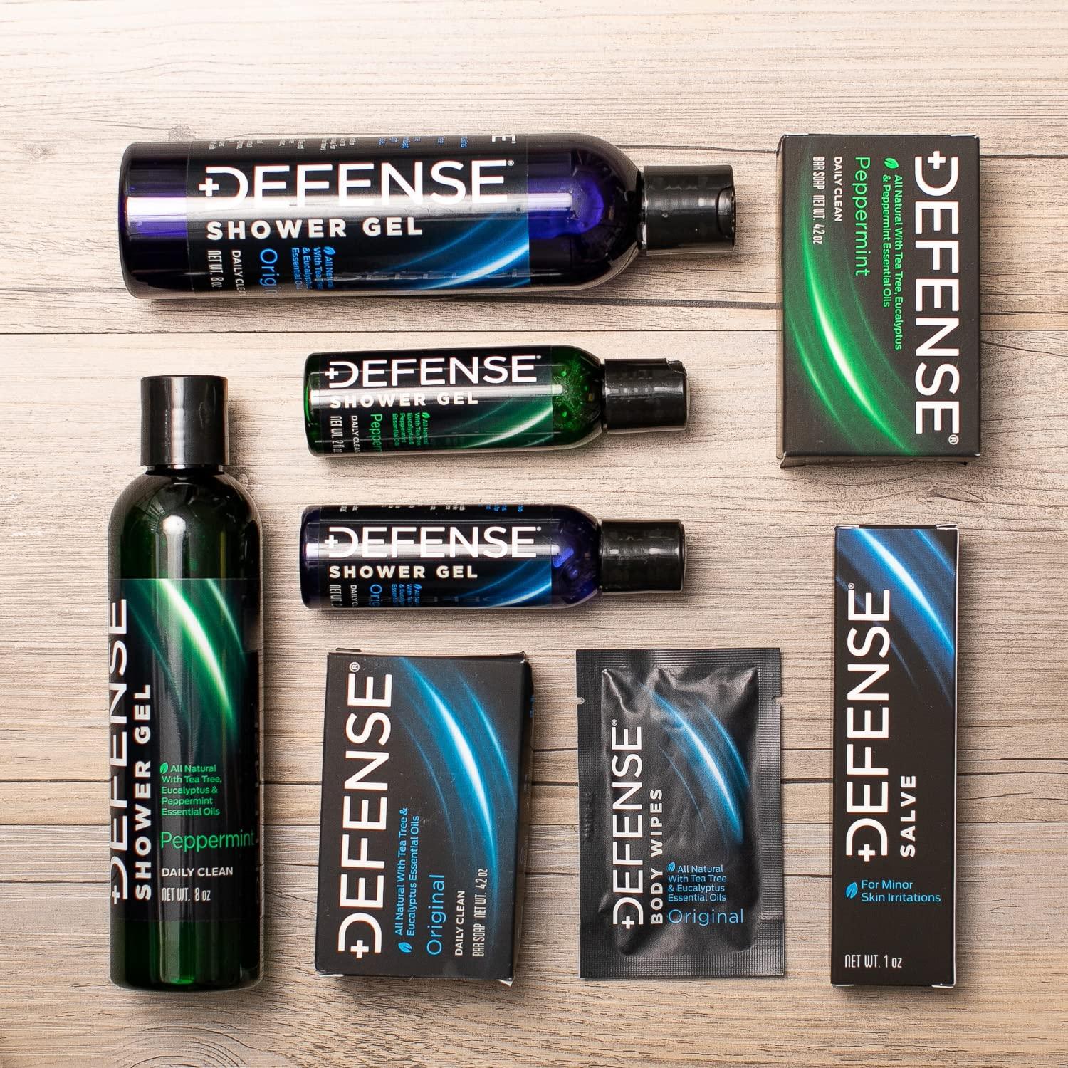 Jabón Natural Defense 120g - Aceite de Árbol de Té y Eucalipto