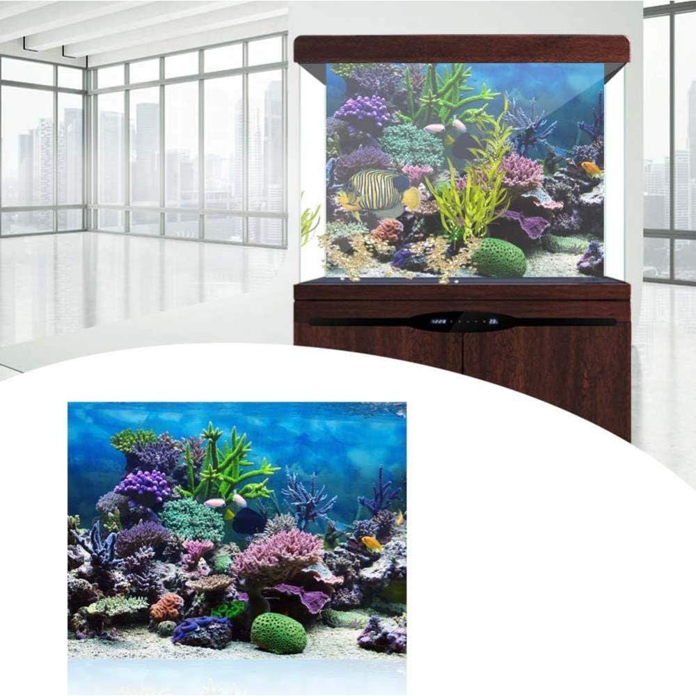 Póster de Acuario HEEPDD 61x41 cm PVC Autoadhesivo Colorido