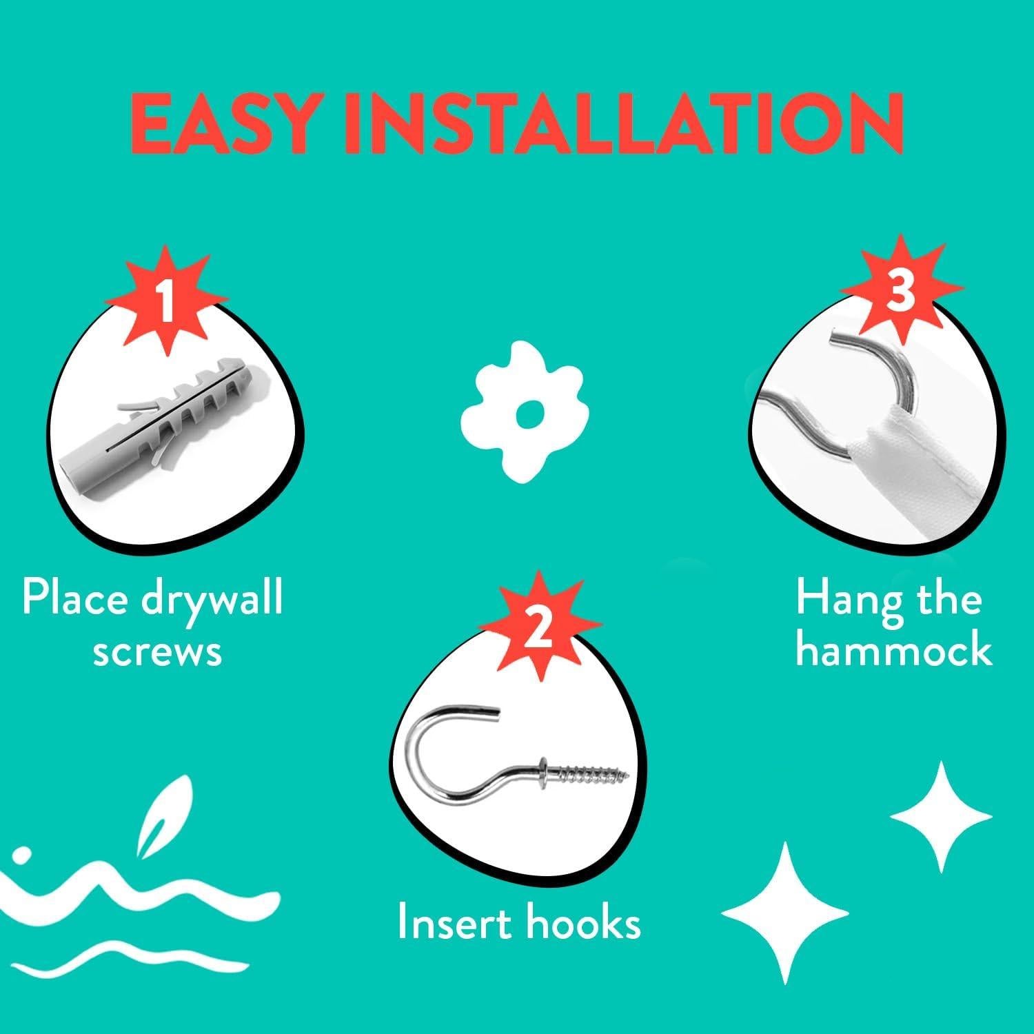 Hamaca Jumbo Prince Lionheart para Juguetes - Almacenamiento 182x122 cm