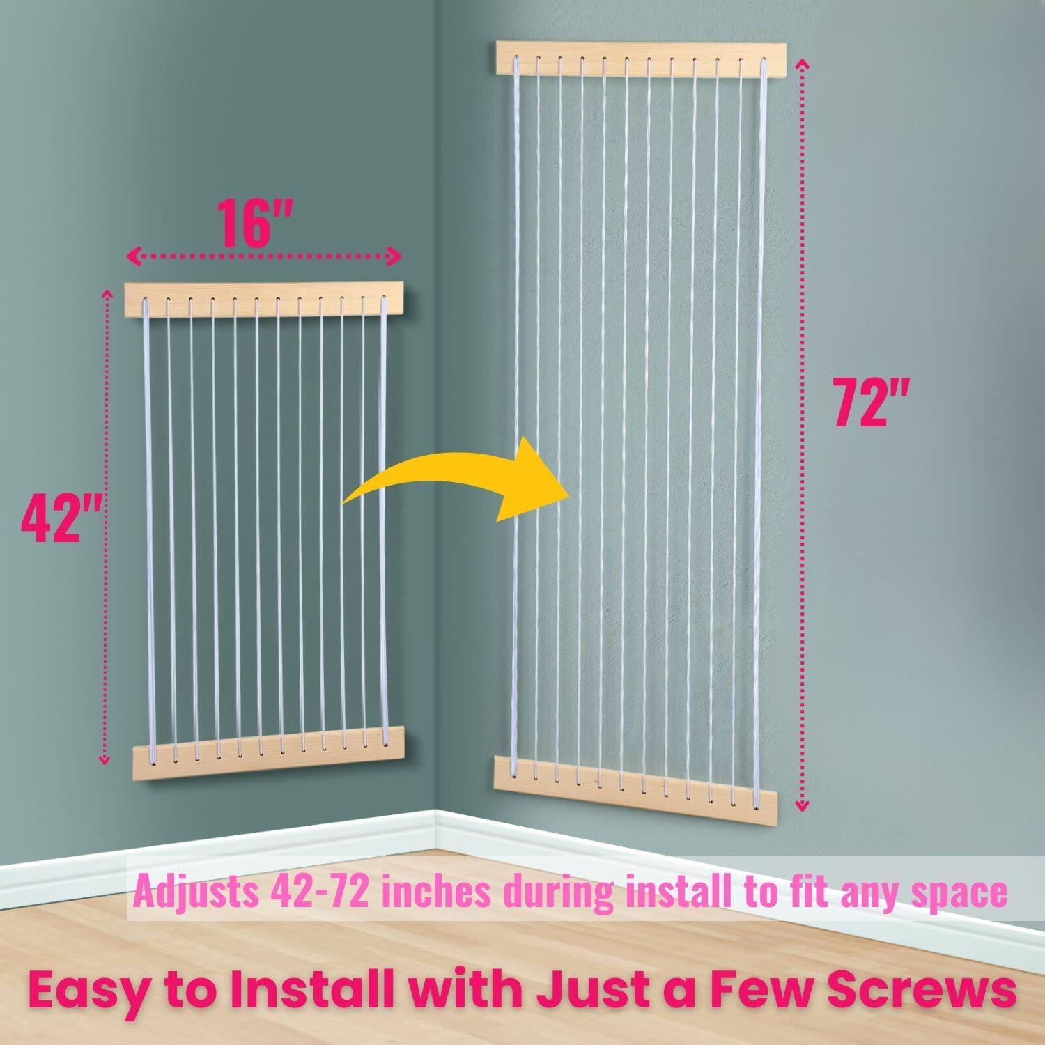 Hamaca Organizador de Peluches VOMELON Blanco 30kg