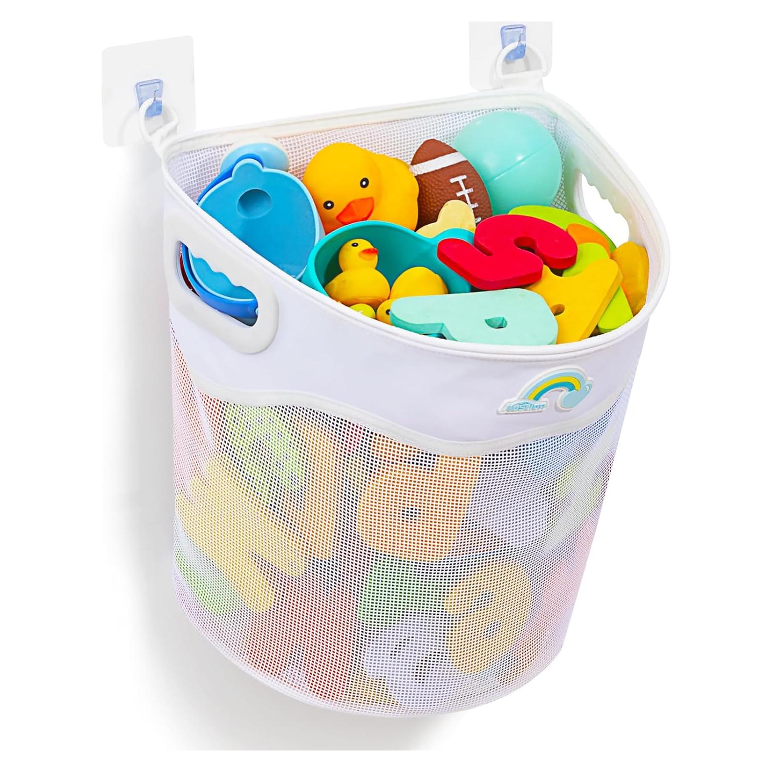 Soporte de Juguetes de Baño Austion, Malla Secado Rápido 29x23cm