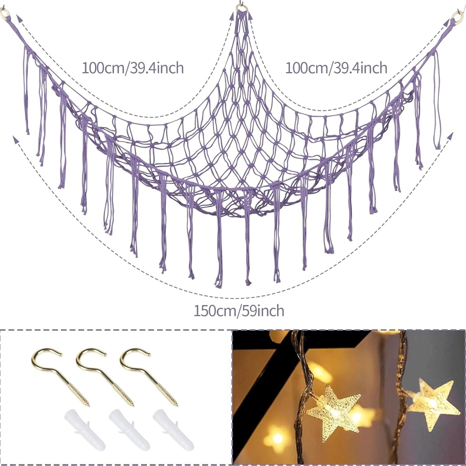 Hamaca de Animales de Peluche YELIENM con Luz LED 99x140 cm