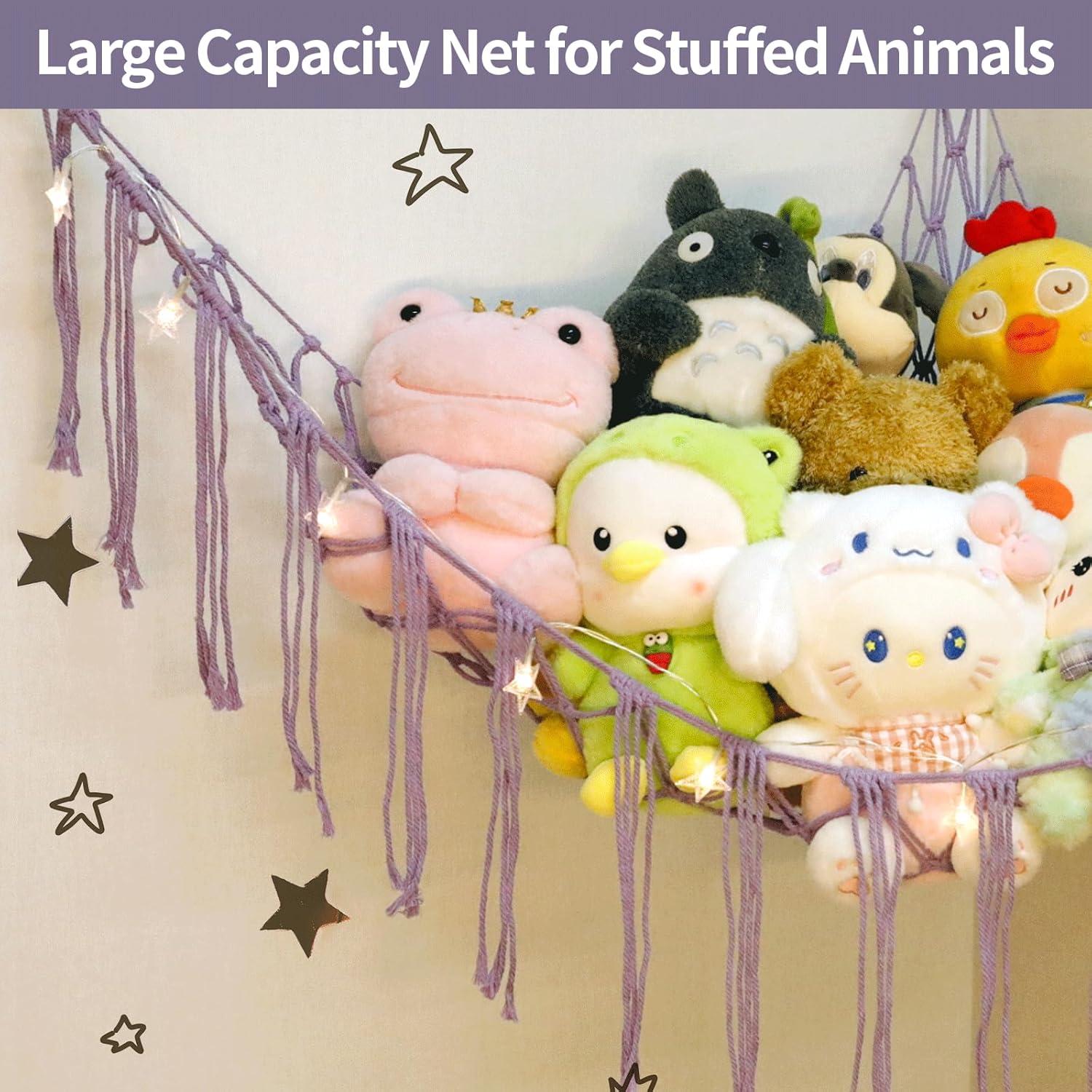 Hamaca de Animales de Peluche YELIENM con Luz LED 99x140 cm