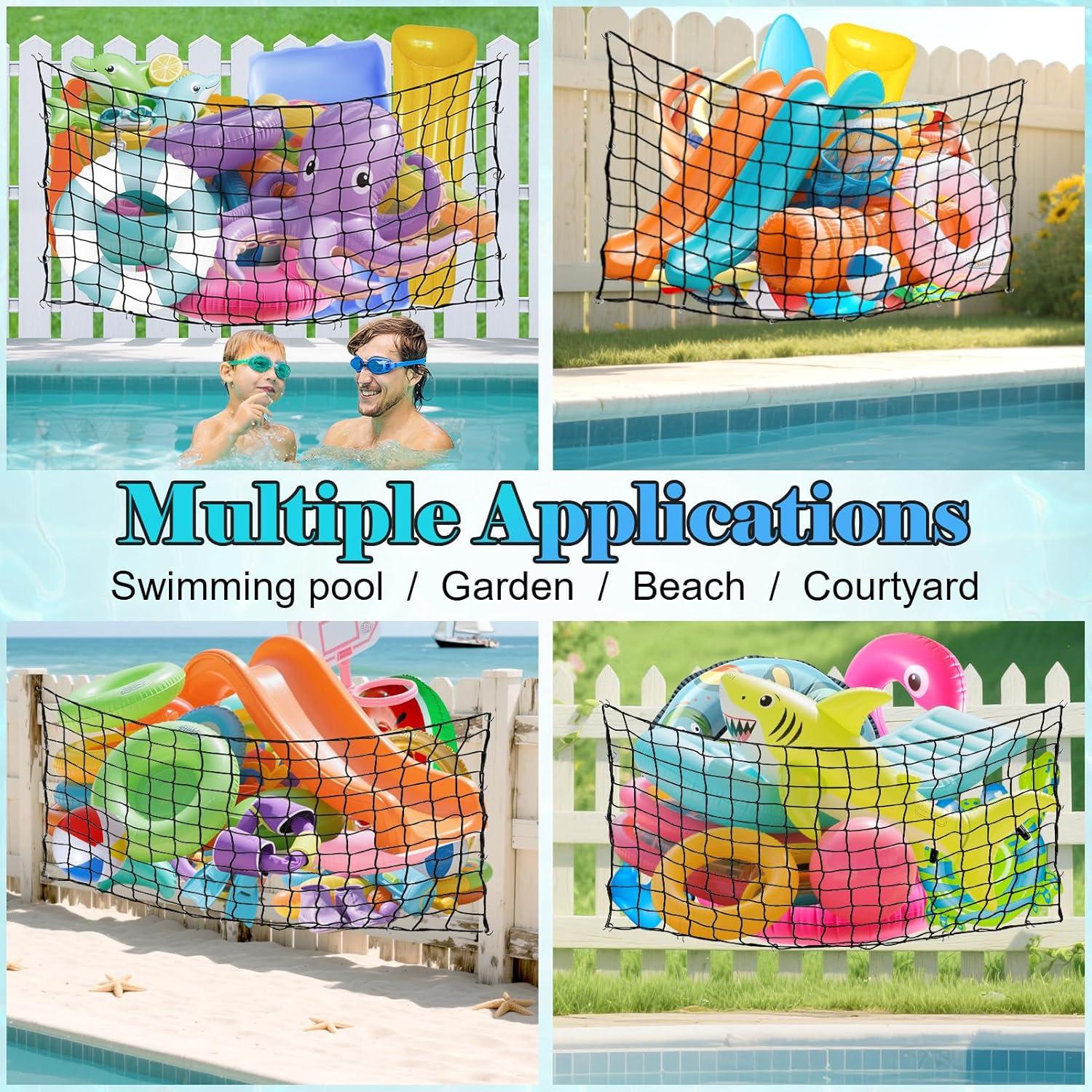 Red de Almacenamiento de Flotadores de Piscina NNG 160x109 cm