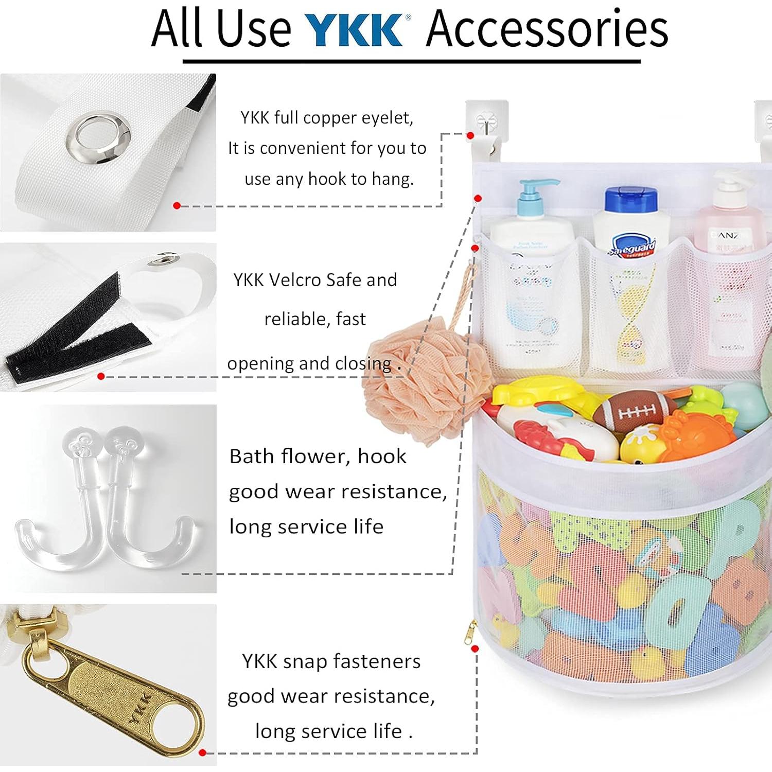 Organizador de Juguetes de Baño Ligereza, Gran Capacidad, Blanco