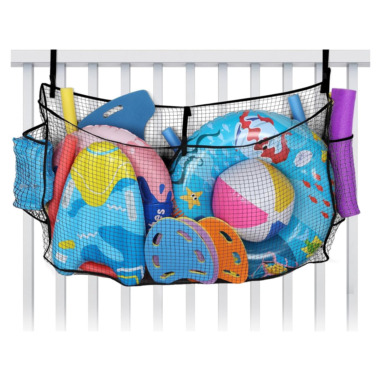 Organizador de Juguetes de Piscina Cosweet 149.86x29.97x85.09cm