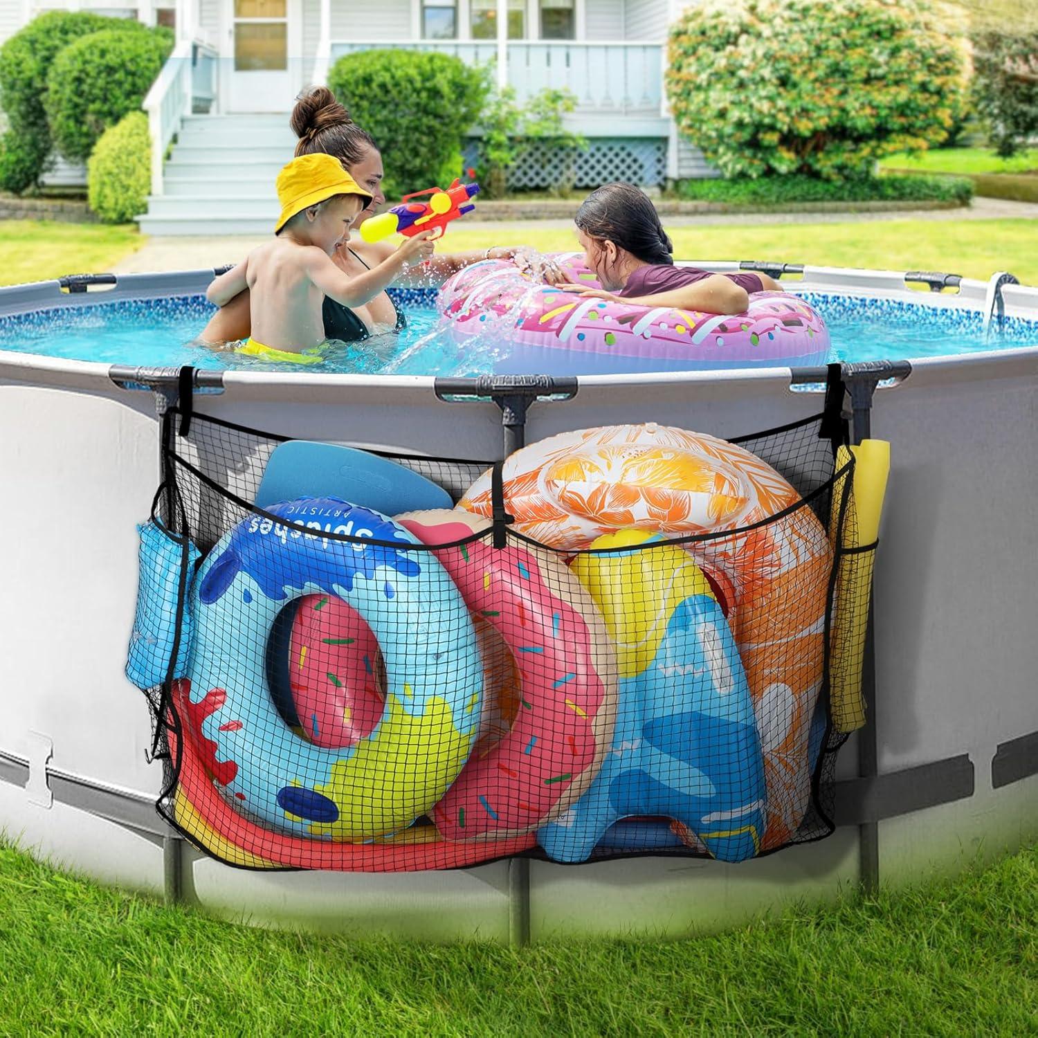 Organizador de Juguetes de Piscina Cosweet 149.86x29.97x85.09cm