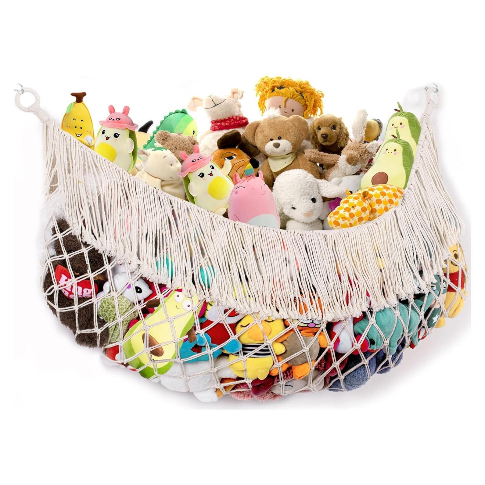 Hamaca de Peluches Extra Grande PrimZooty 160 cm Crema