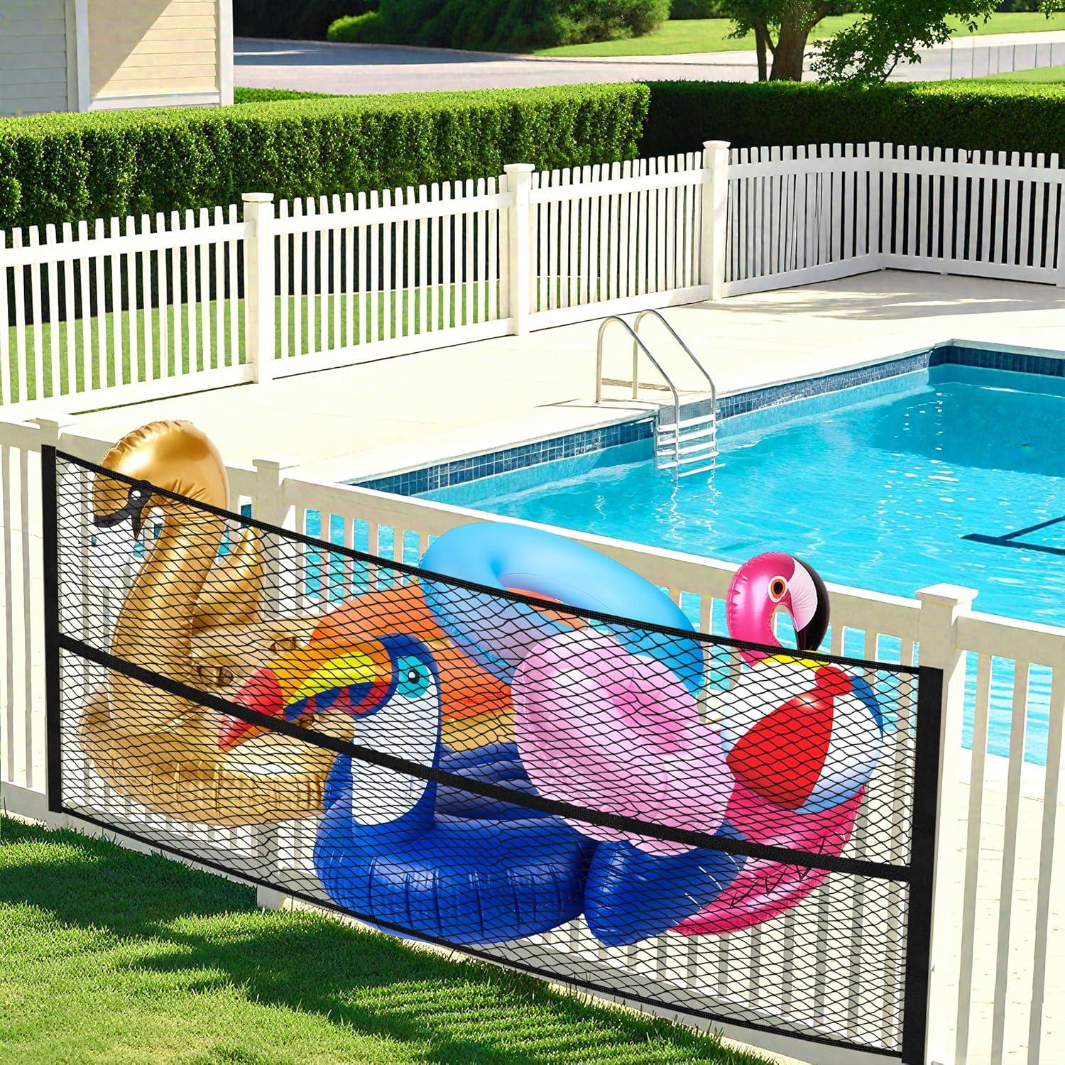Red de Almacenamiento de Juguetes de Piscina DECOHS 180x120 cm
