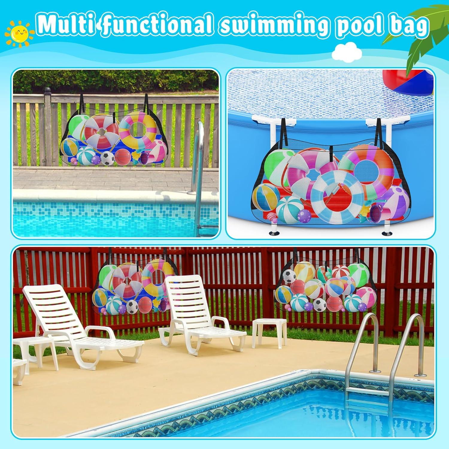 Bolsa de Almacenamiento para Piscina Whmayai con 2 Bolsillos