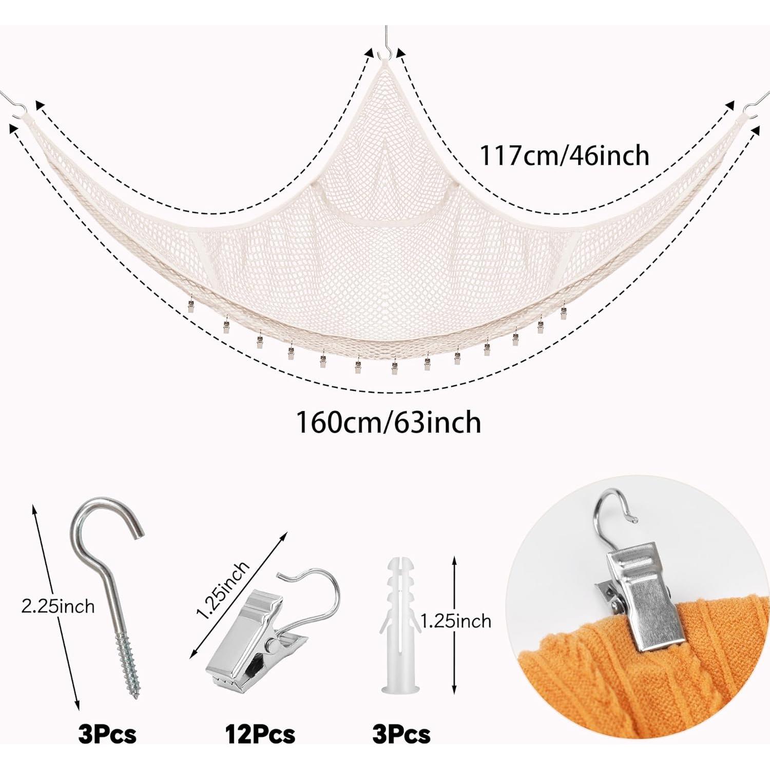 Hamaca de Almacenamiento de Peluches Kangaroo 101.6x76.2cm