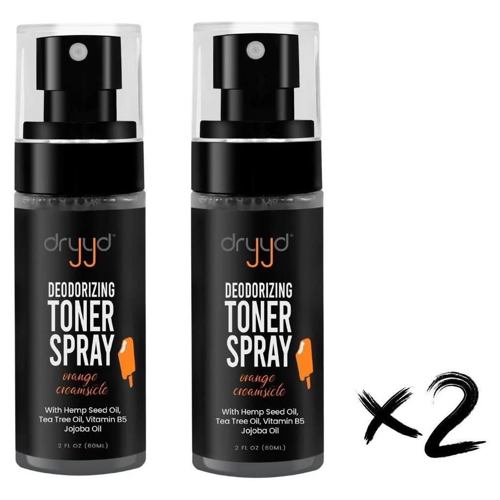 Spray Desodorante Tonificante para Testículos Dryyd - 2 Unidades