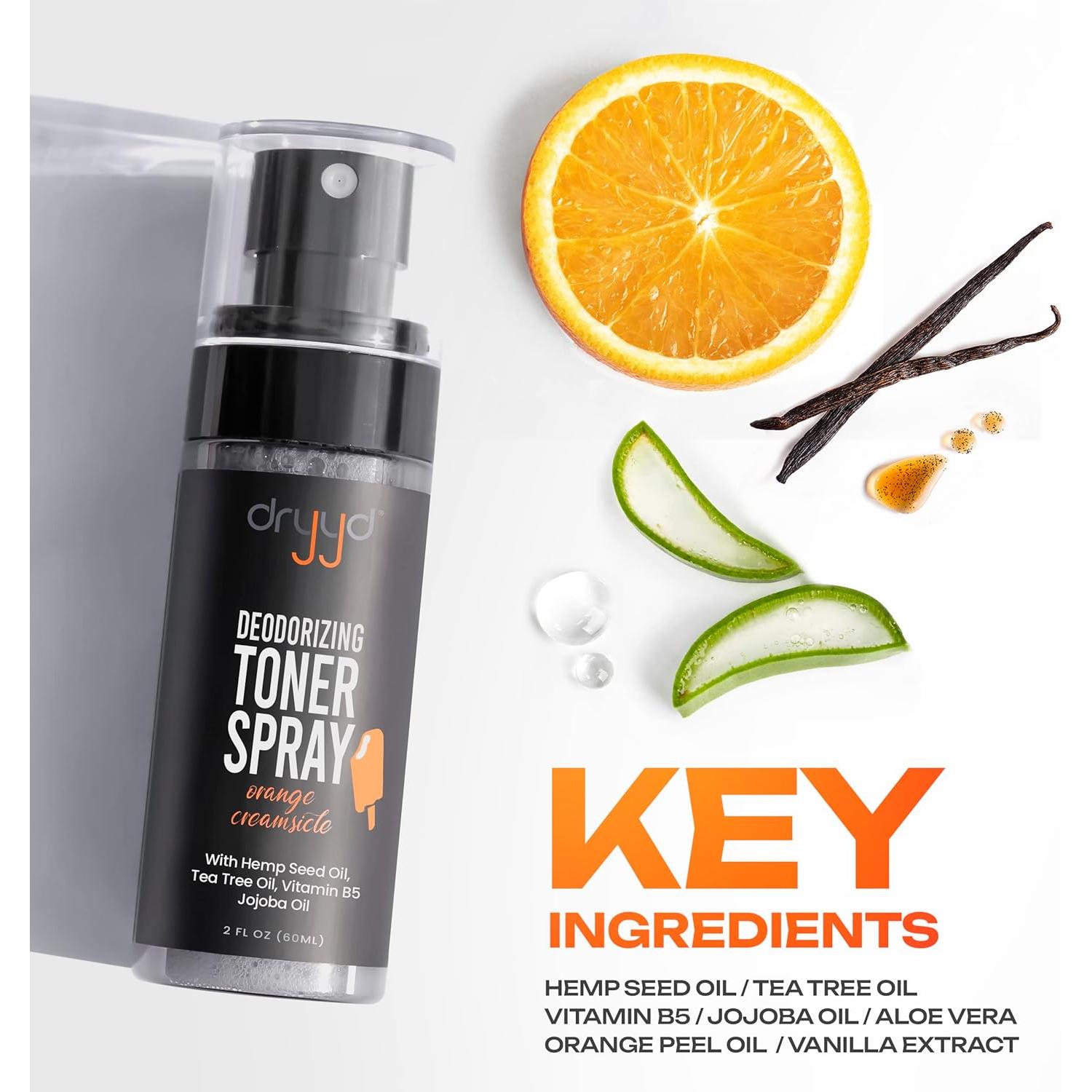 Spray Desodorante Tonificante para Testículos Dryyd - 2 Unidades