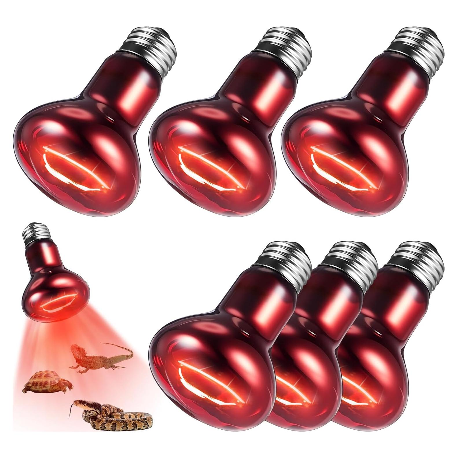 Lámpara de Calor Infrarrojo 75W VIHOSE para Reptiles