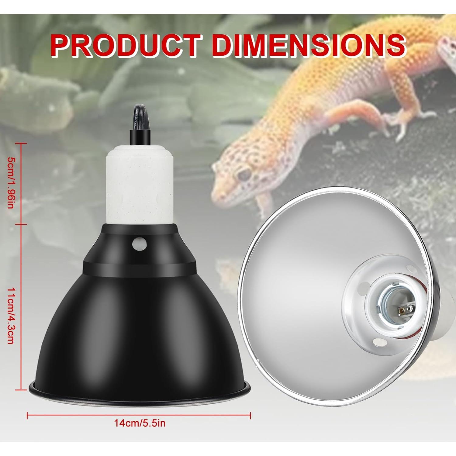 Lámpara de Reptil BOEESPAT Cúpula Profunda 14cm 150W