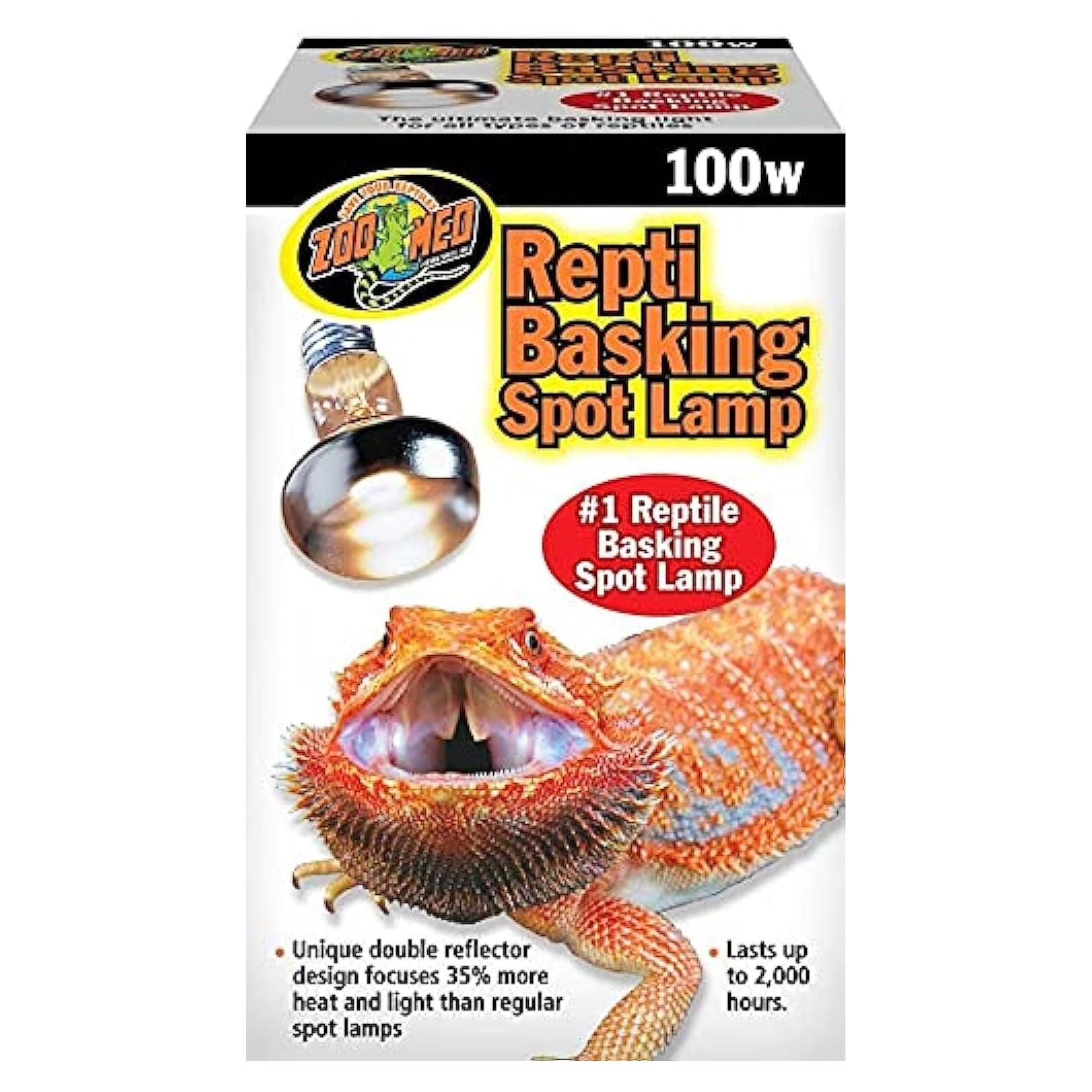 Lámpara de Reptil Zoo Med Repti Basking 100W - Paquete de 3