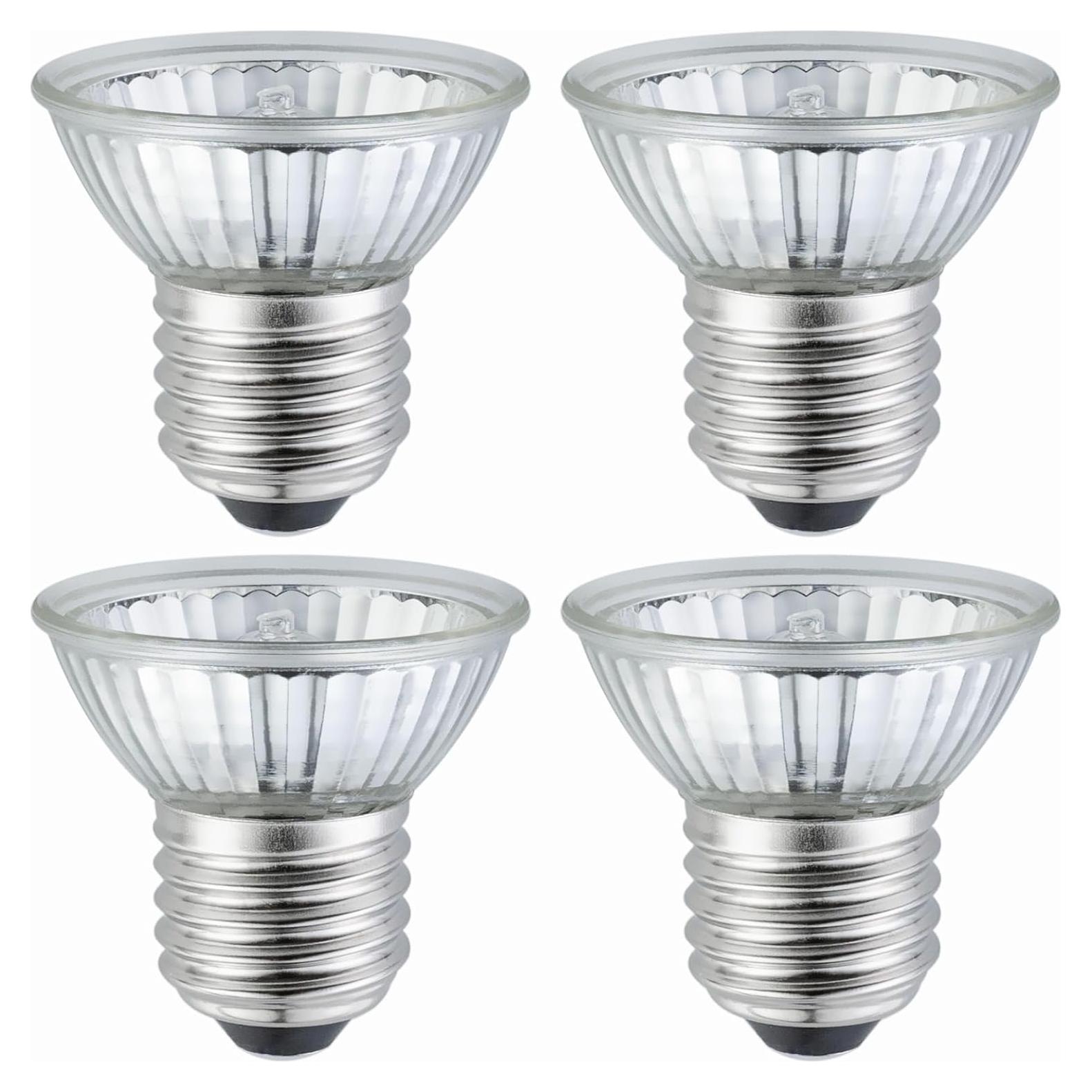 Bombilla UVB UVA 50W para Reptiles YEGRUEB - Paquete de 4