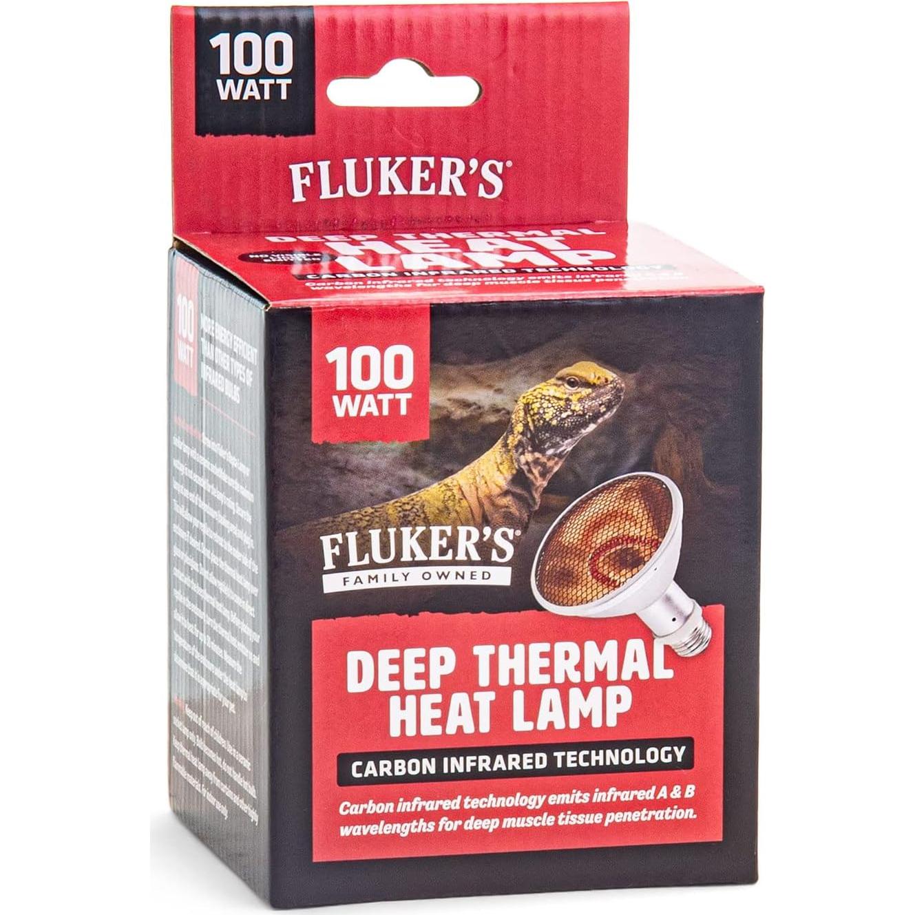 Lámpara de Calor Térmico Profundo Fluker 75W Infrarrojo