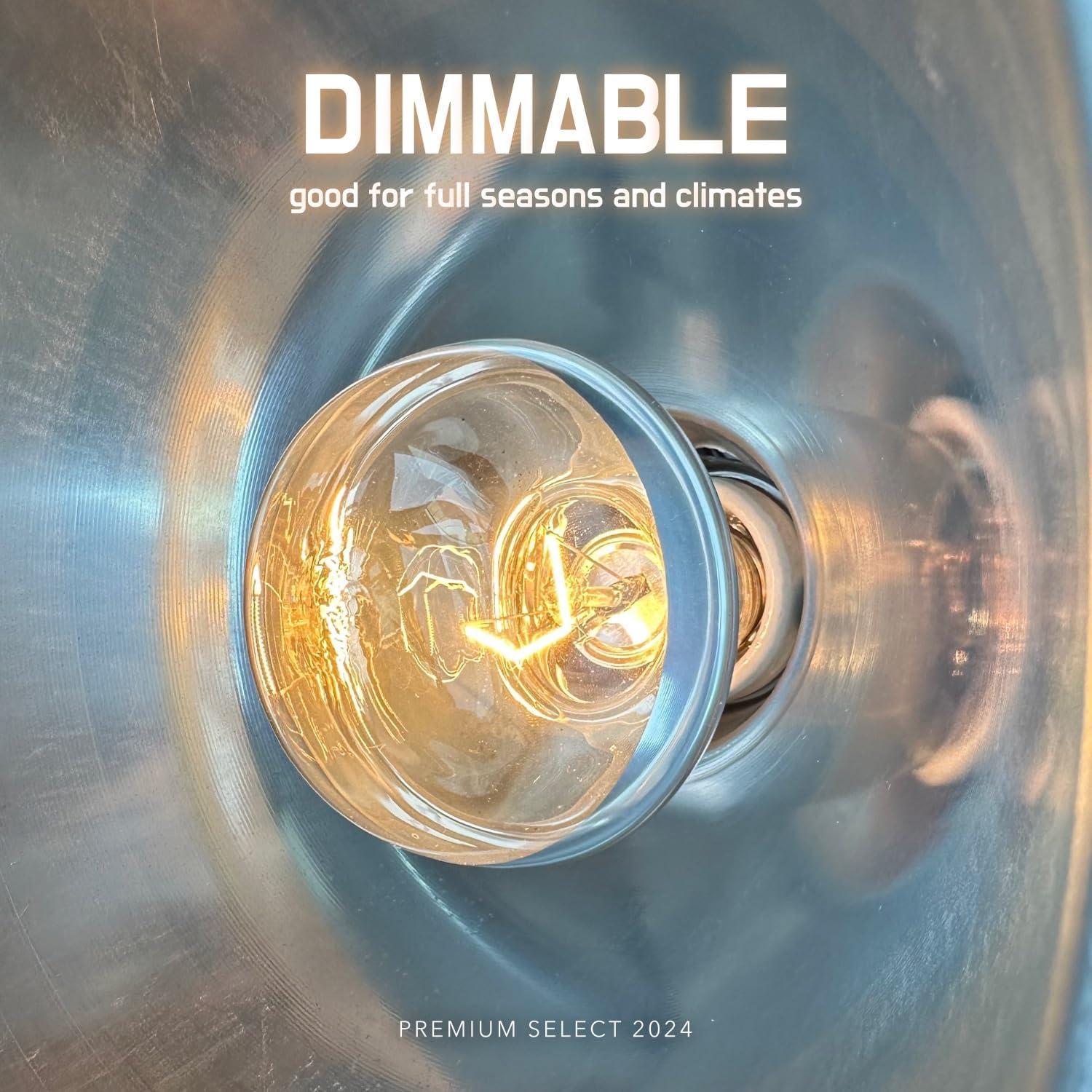 Lámpara de Calor para Reptiles ReptiKing 100W Paquete de 2