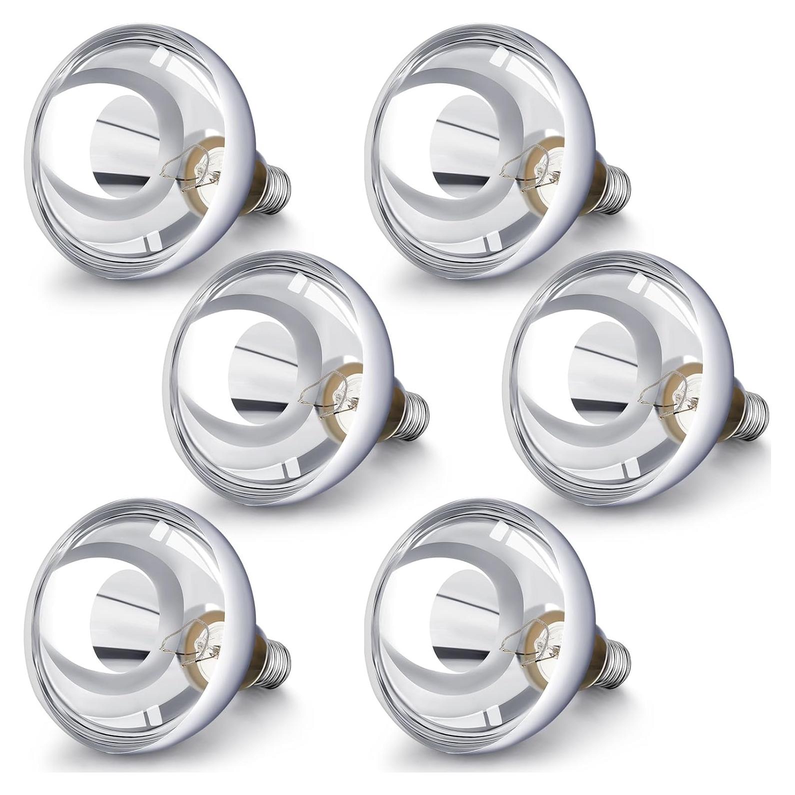 VIHOSE 6 Bombillas de Calor 150W E26 para Reptiles