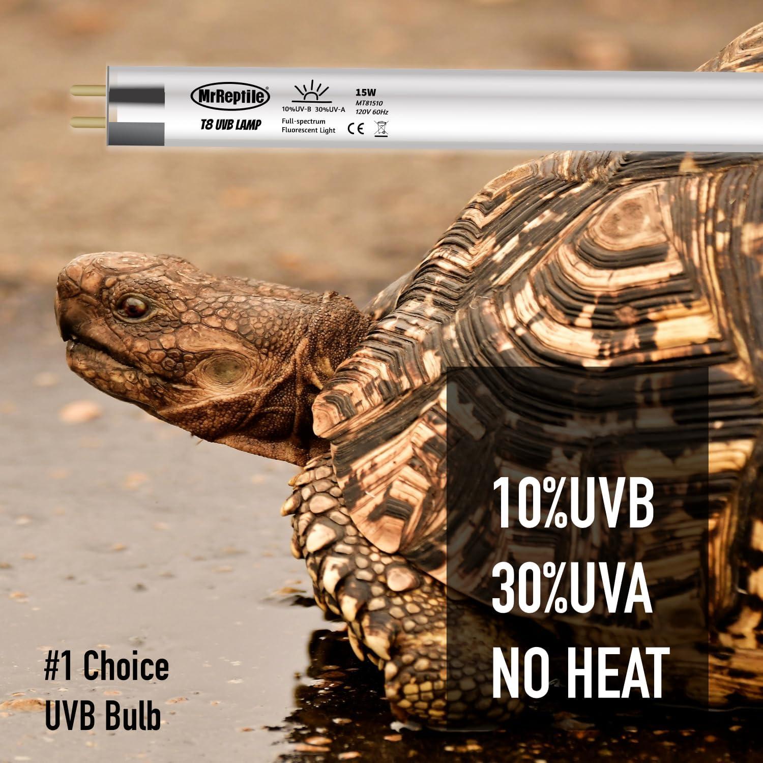 Bombilla UVB T8 15W MrReptile 45.72 cm para Reptiles