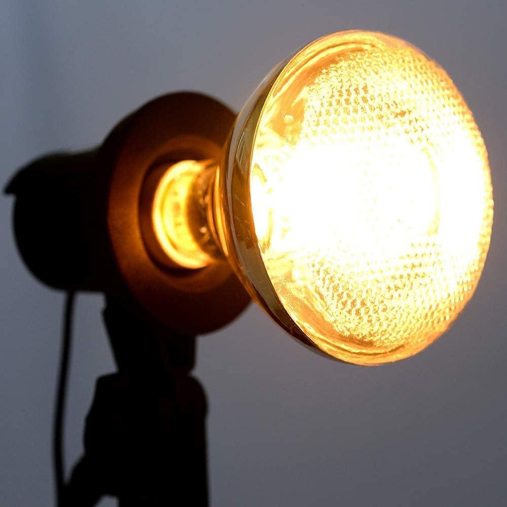 Bombilla de Calor Infrarroja PAR38 100W BONGBADA E26 Transparente