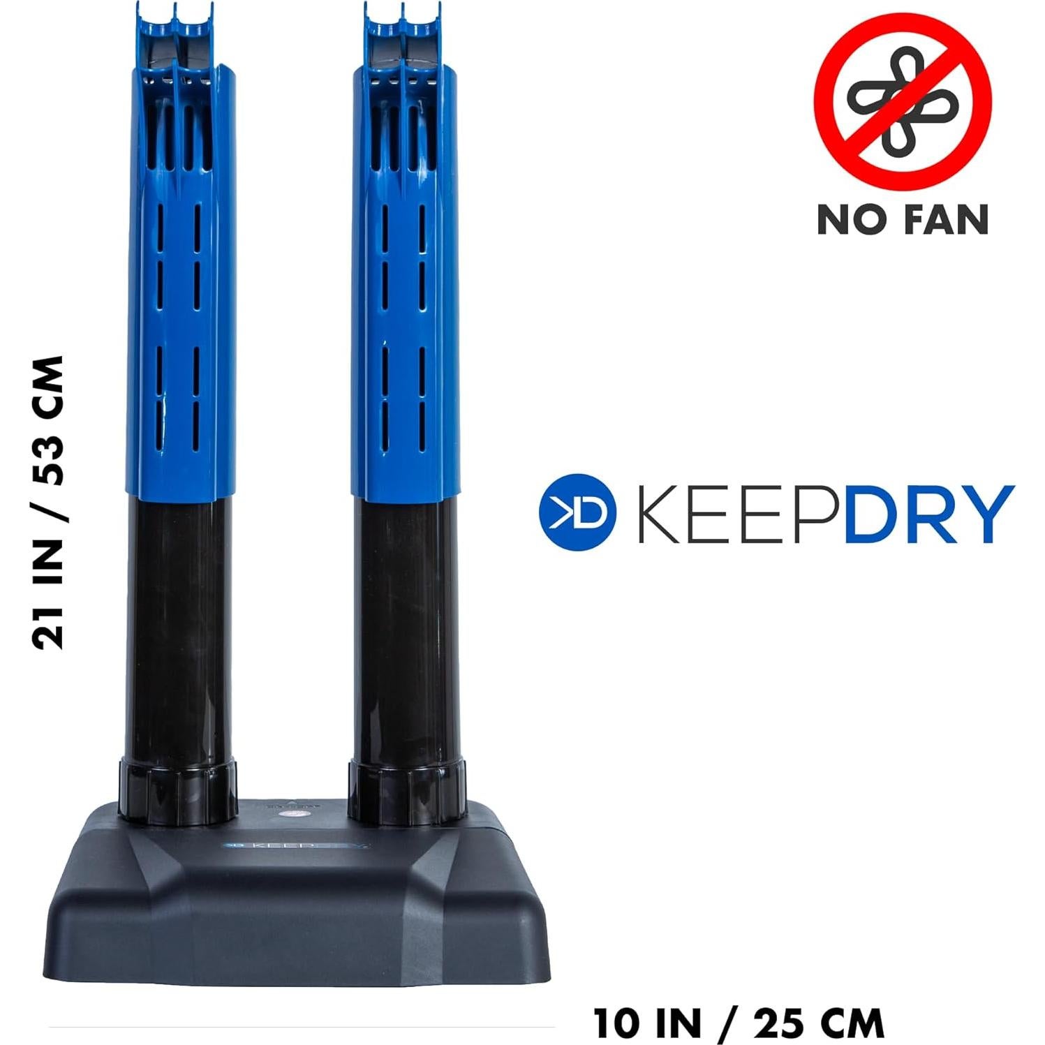 Secador de Botas Silencioso KeepDry - Eficiente y Seguro 36W