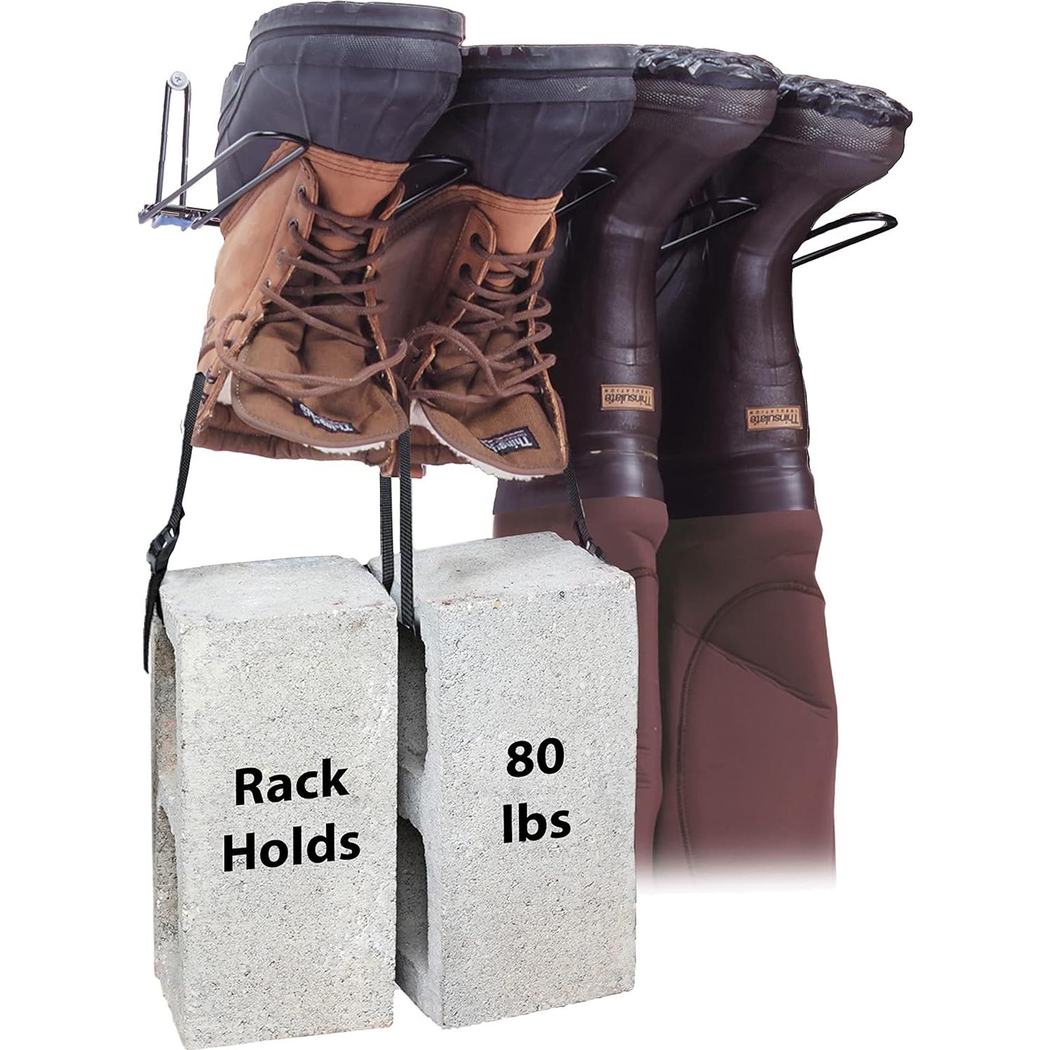 Soporte para Botas de Wader Rack'Em - Organizador Pared 2 Pares