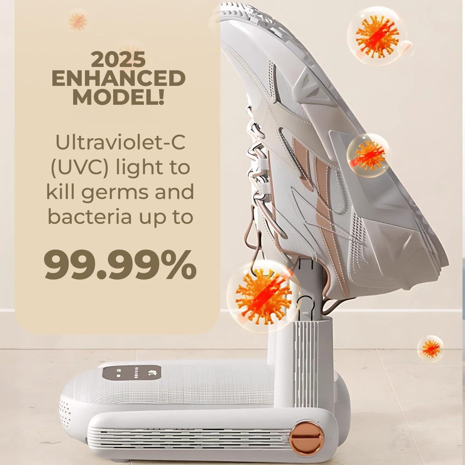 Secador Eléctrico de Botas y Zapatos Genérico 2025SD con Temporizador