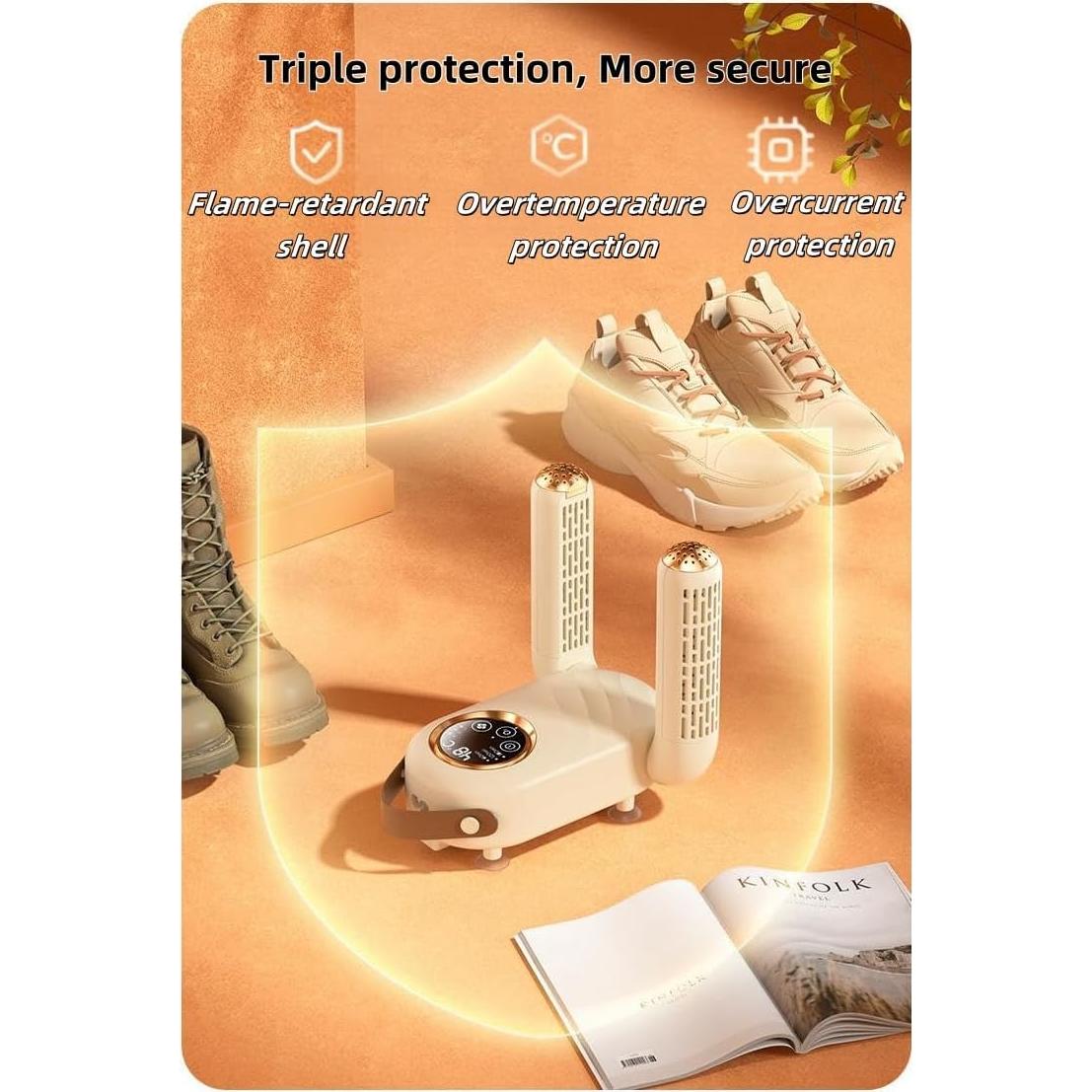 Secador de Botas Puixieom TX-HX01, 200W, Rápido y Seguro