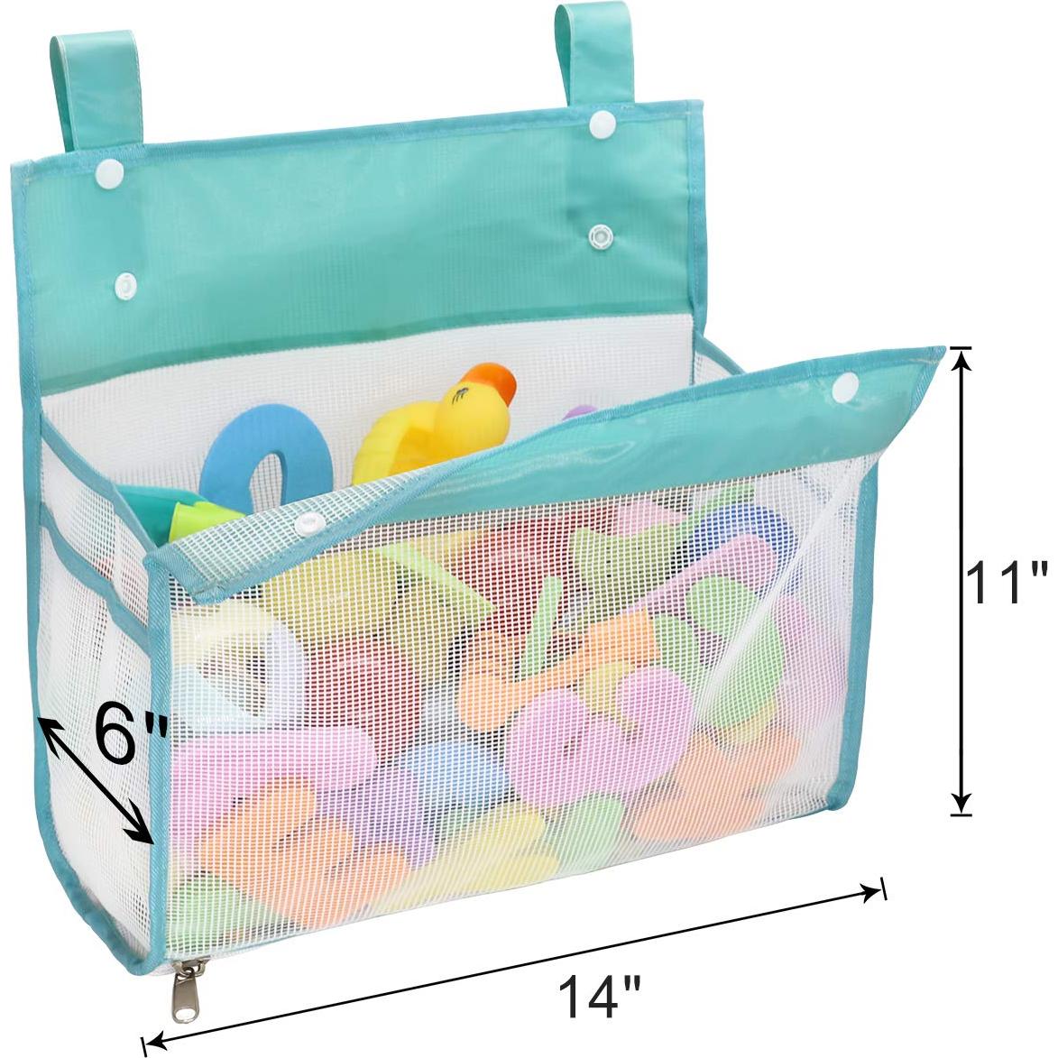 Organizador de Juguetes de Baño Muchfun Azul 35.56x27.94 cm