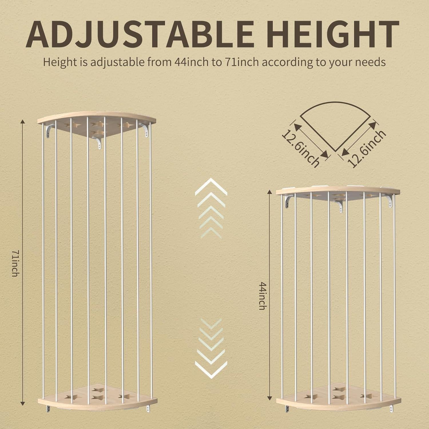 Estante Organizador de Juguetes de Peluche Jtksfcl 112-180 cm