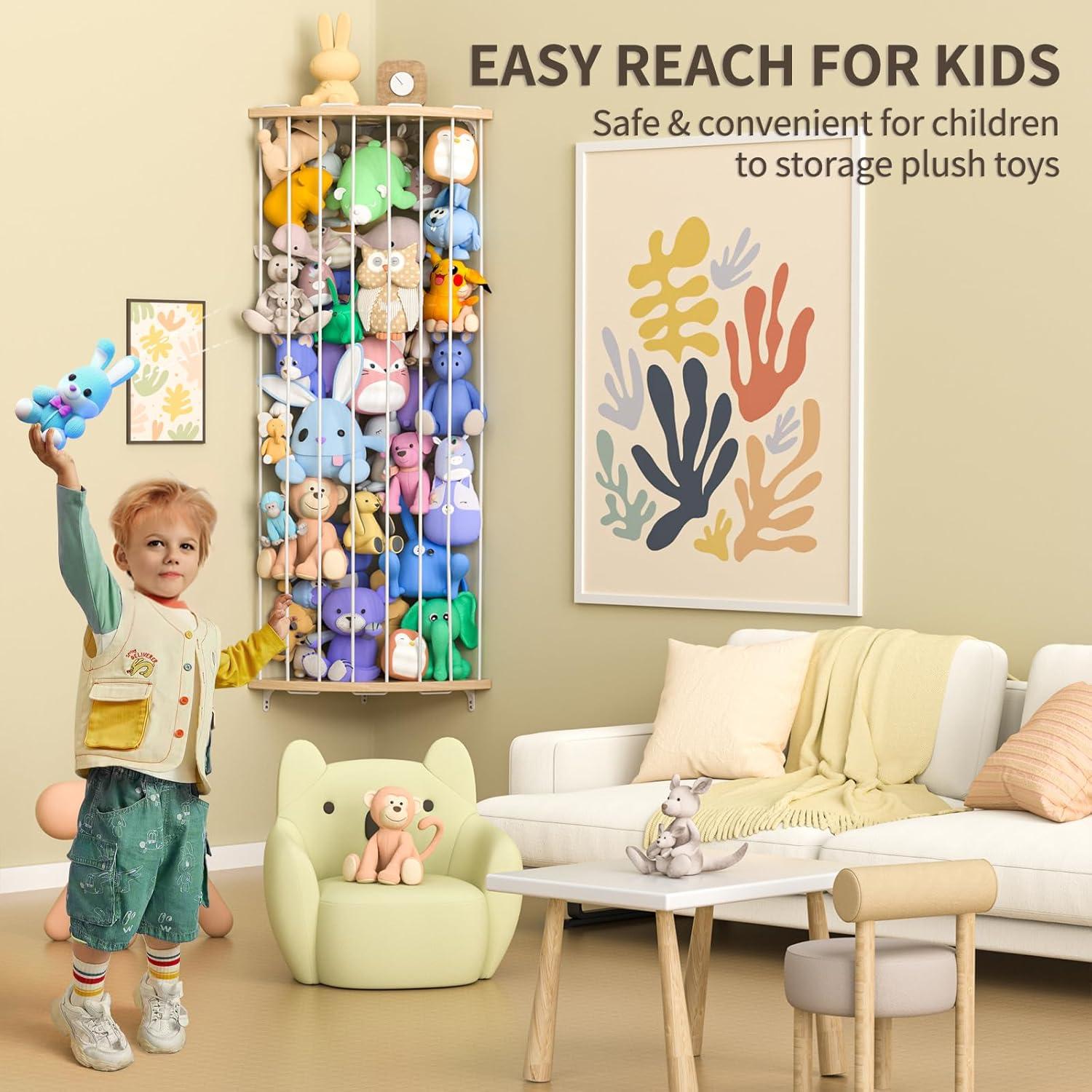 Estante Organizador de Juguetes de Peluche Jtksfcl 112-180 cm