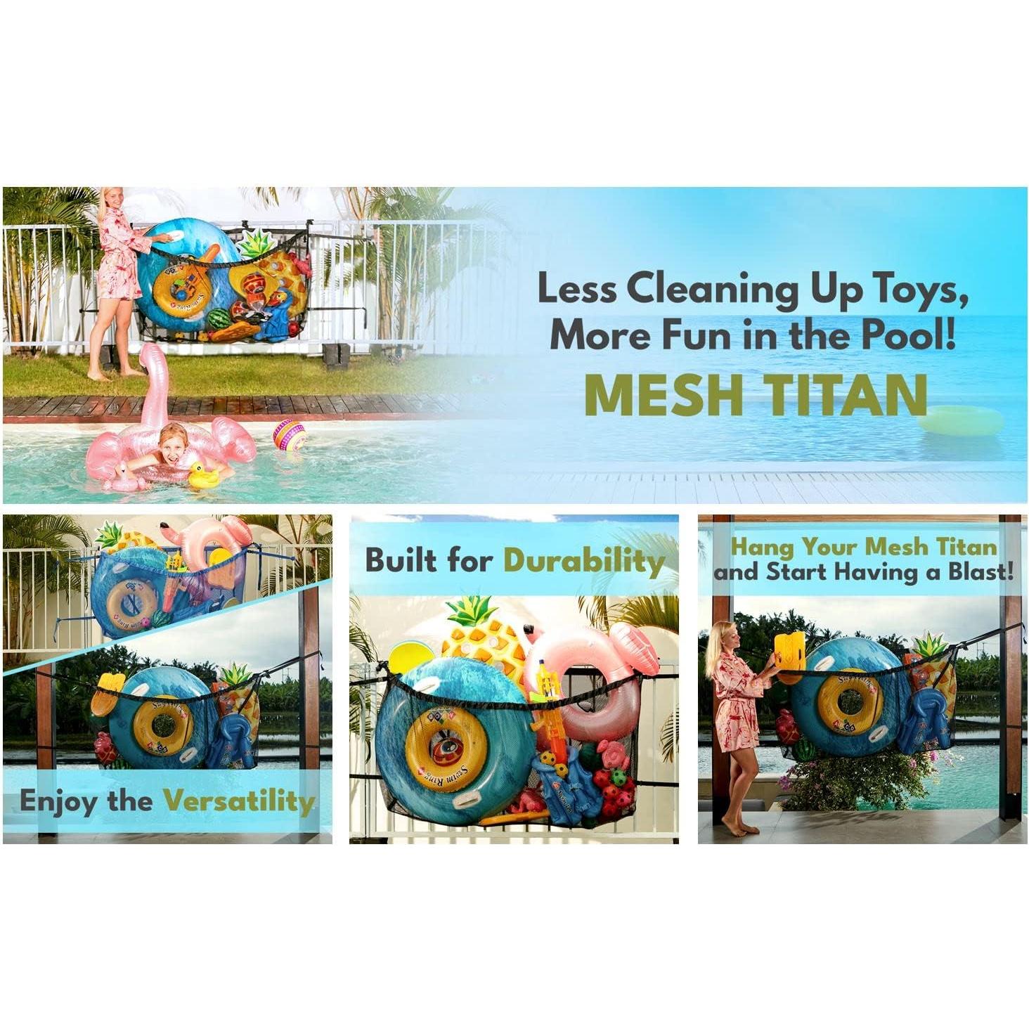 Bolsa de Almacenamiento para Piscina Kelvania MESH TITAN 152 cm